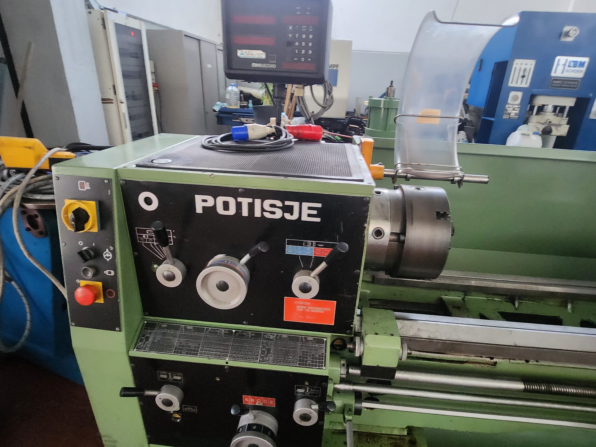 Tornio parallelo POTISJE Mod USA 200/1500 in vendita - foto 2