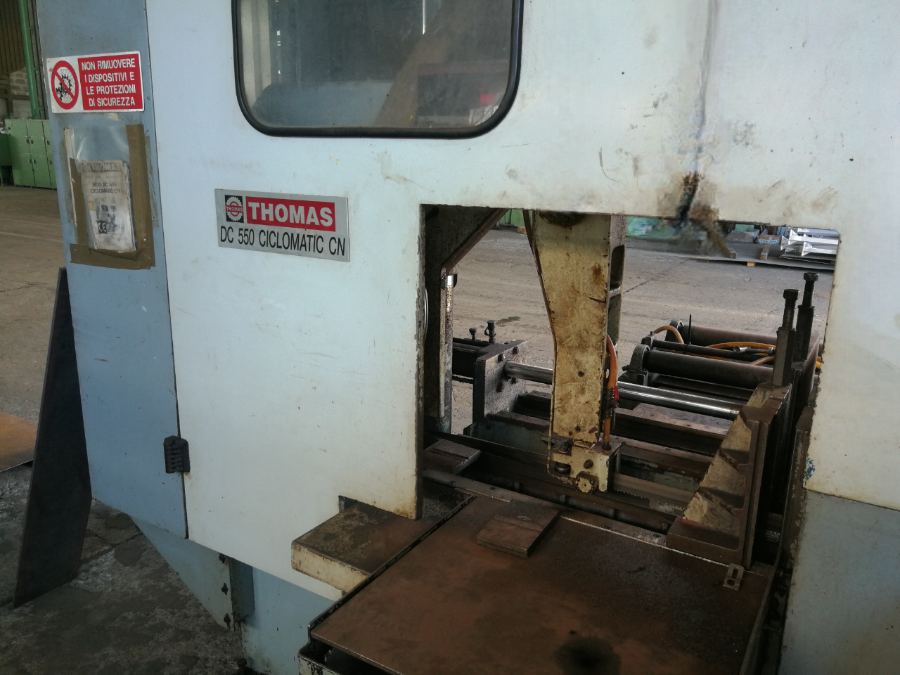 Segatrice a nastro Aut. THOMAS Mod DC 550 CICLOMATIC Cn in vendita - foto 3