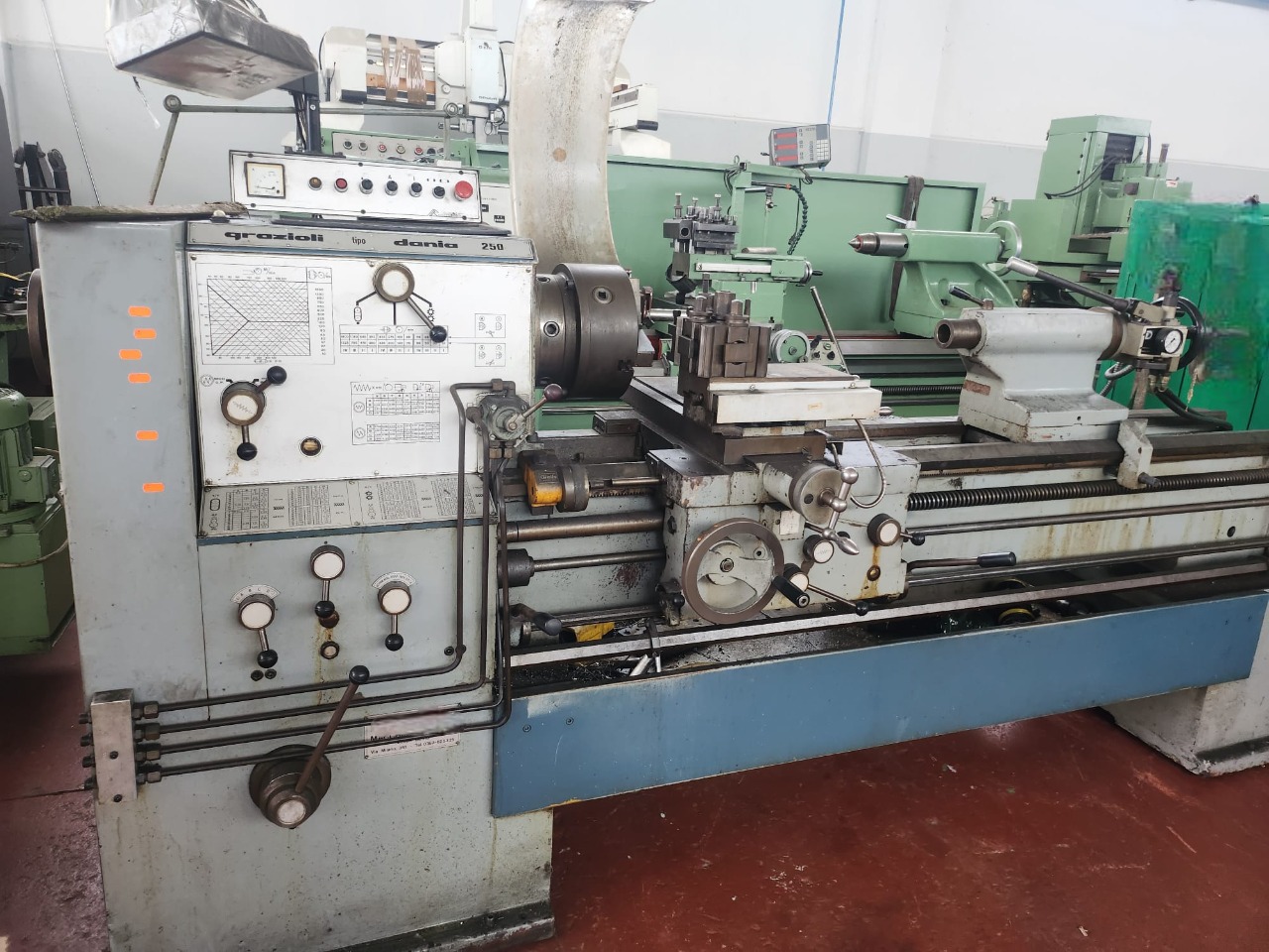 Tornio parallelo Grazioli Mod Dania 250 in vendita - foto 2