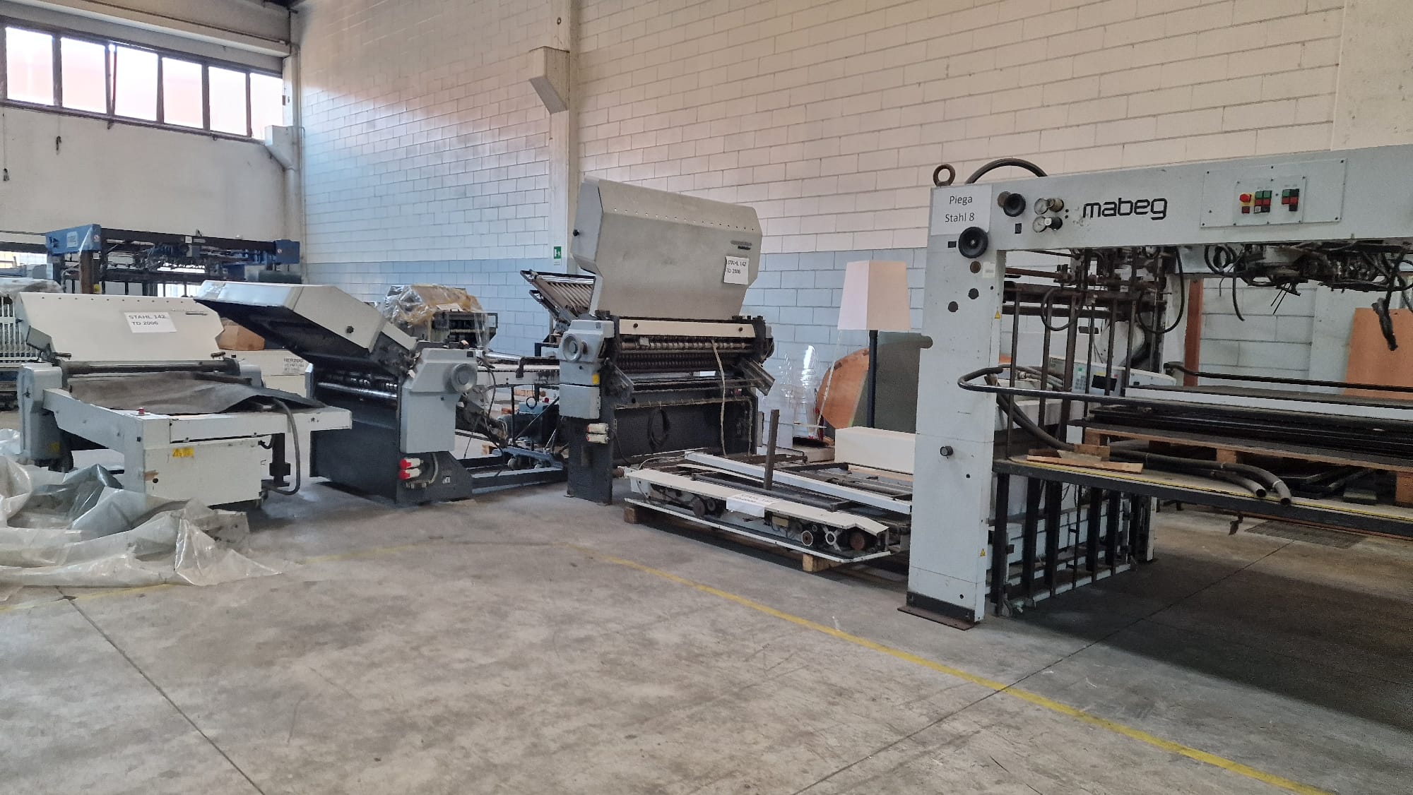 Piegatrice HEIDELBERG STAHLFOLDER TD 142 in vendita - foto 1