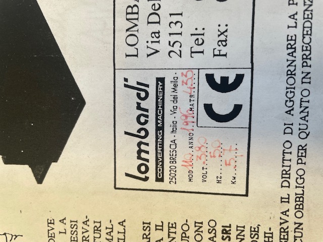 Fustellatrice a controllo numerico Lombardi in vendita - foto 2
