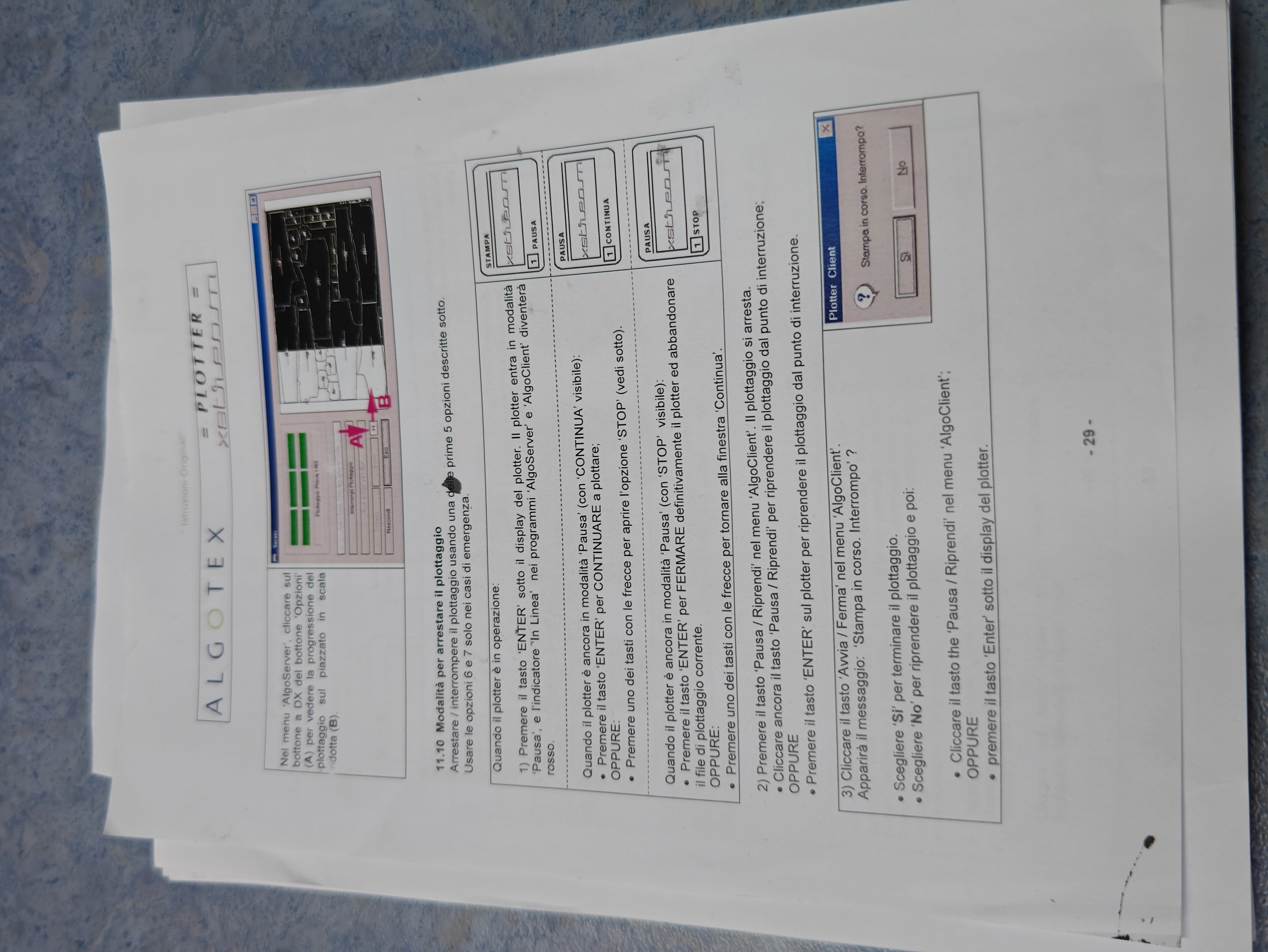 Plotter per cartamodelli Algotex in vendita - foto 8