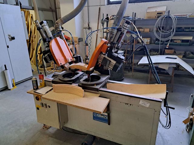 Troncatrice doppia COMEC mod. TD1200 - a norme CE in vendita - foto 3
