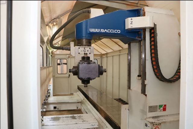 Centro di lavoro 5 assi BACCI mod. TWIN JET in vendita - foto 7