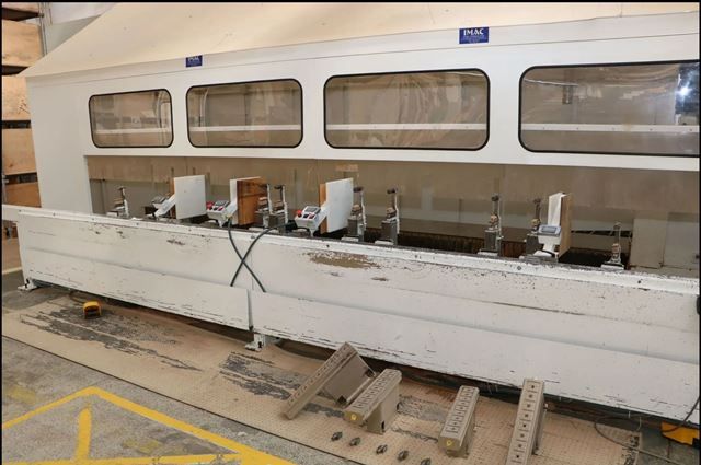 Centro di lavoro 5 assi BACCI mod. TWIN JET in vendita - foto 8