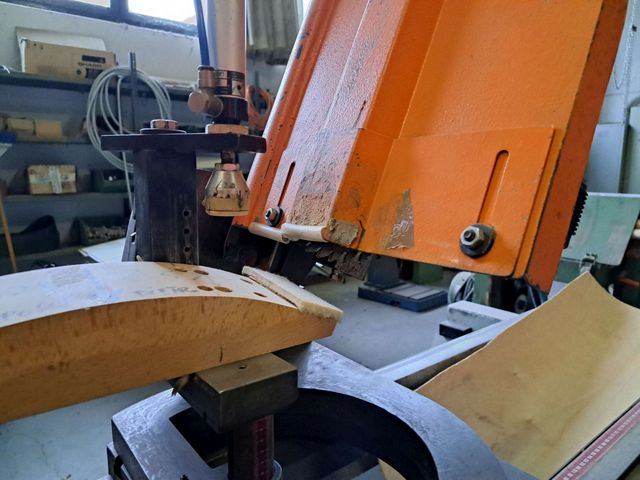 Troncatrice doppia COMEC mod. TD1200 - a norme CE in vendita - foto 7