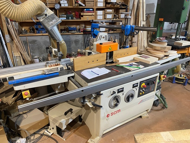 Toupie ad albero inclinabile SCM CLASS TI120 in vendita - foto 2