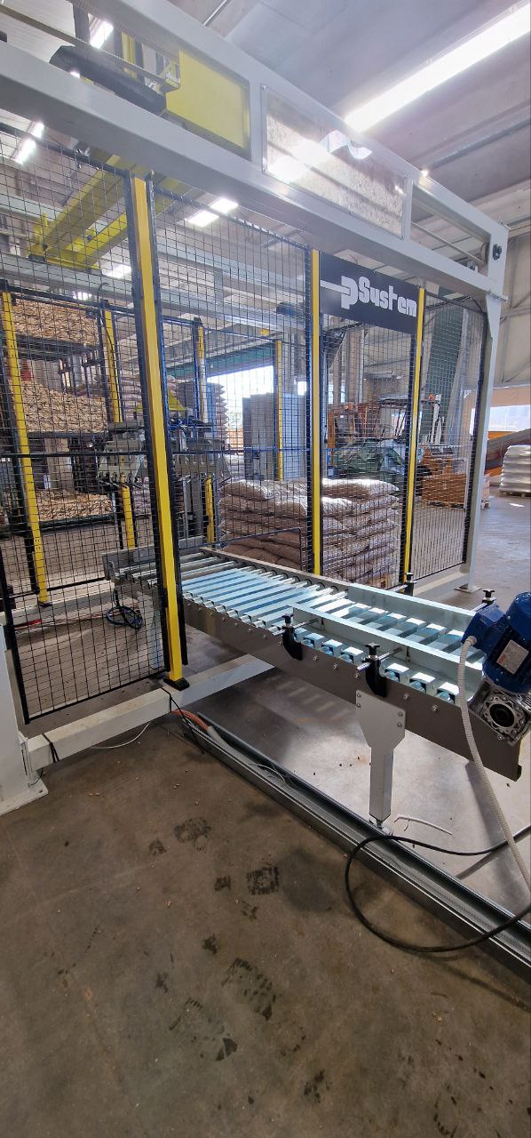 Pallettizzatore con avvolgitore di pallet NUOVO in vendita - foto 2