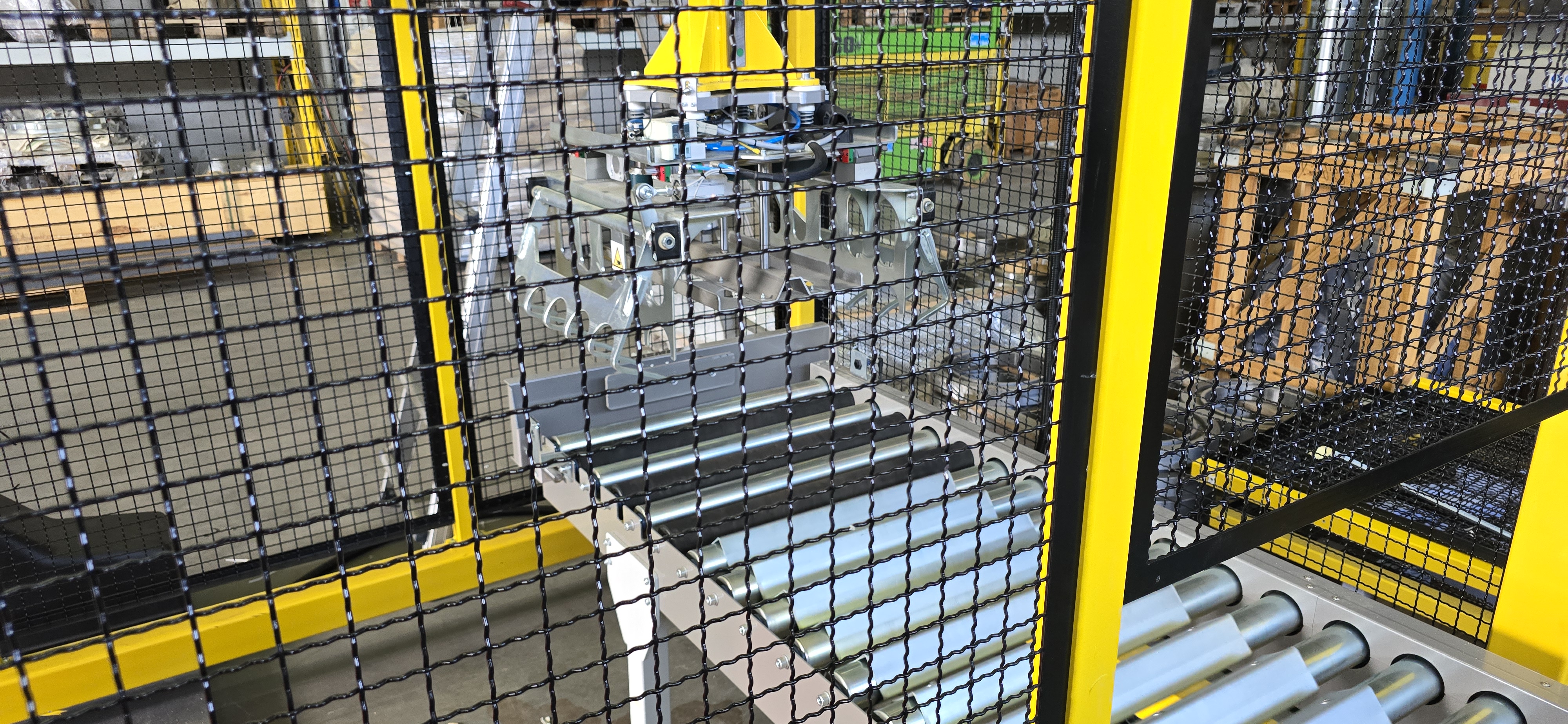 Pallettizzatore con avvolgitore di pallet NUOVO in vendita - foto 5