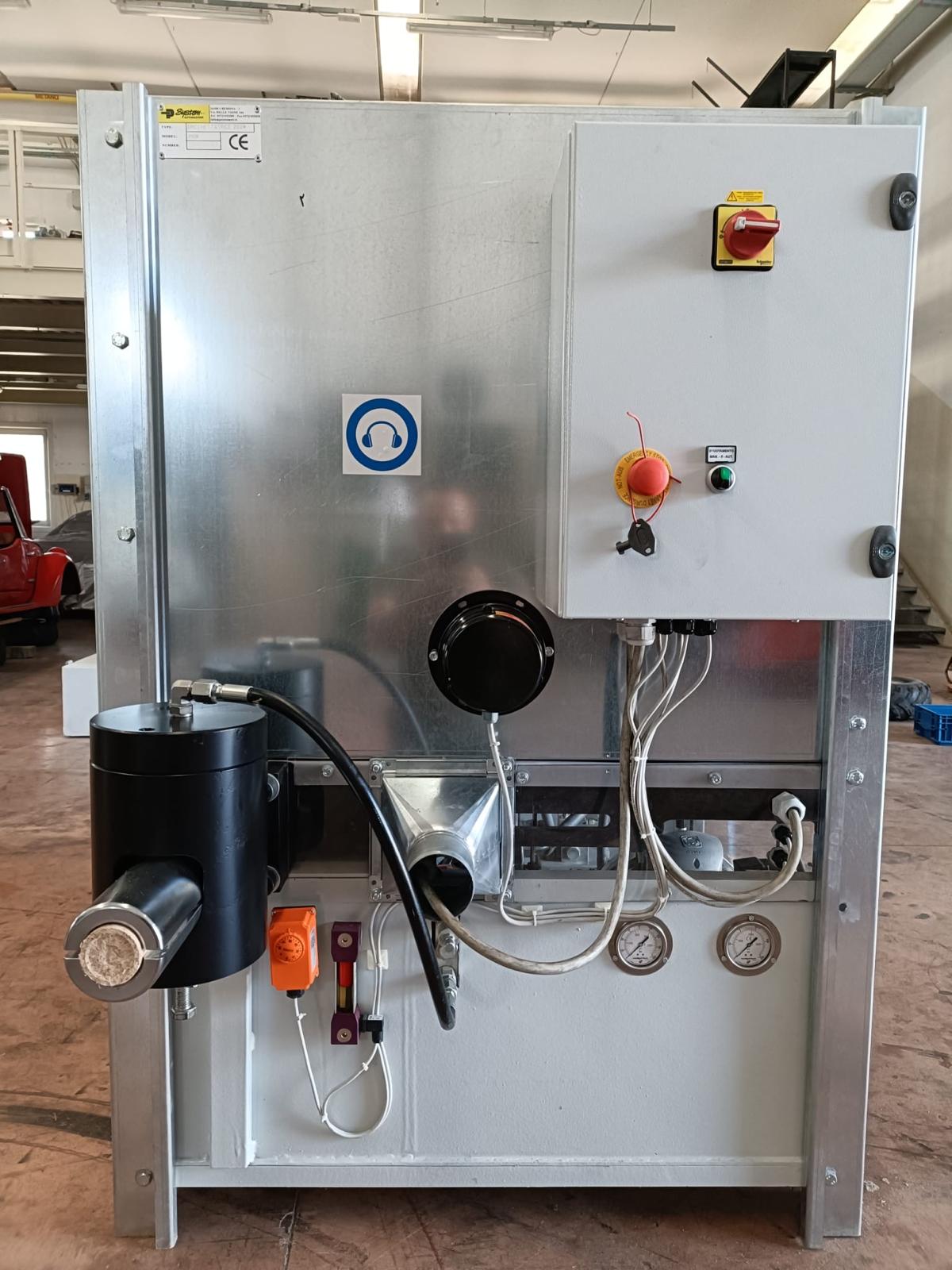 Bricchettatrice oleodinamica PSYSTEM serie PB55/PB60   in vendita - foto 3