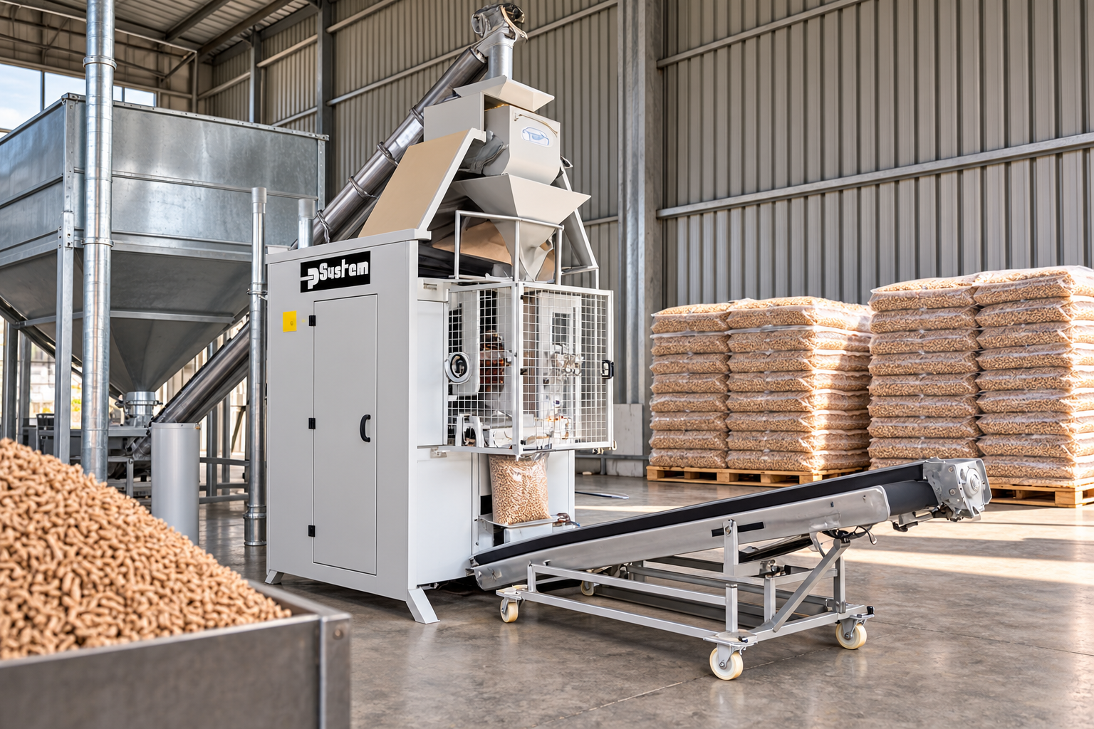 INSACCATRICE AUTOMATICA NUOVA P SYSTEM PER PELLET   in vendita - foto 7