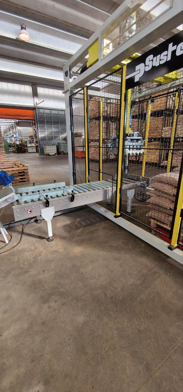 Pallettizzatore con avvolgitore di pallet NUOVO in vendita - foto 7