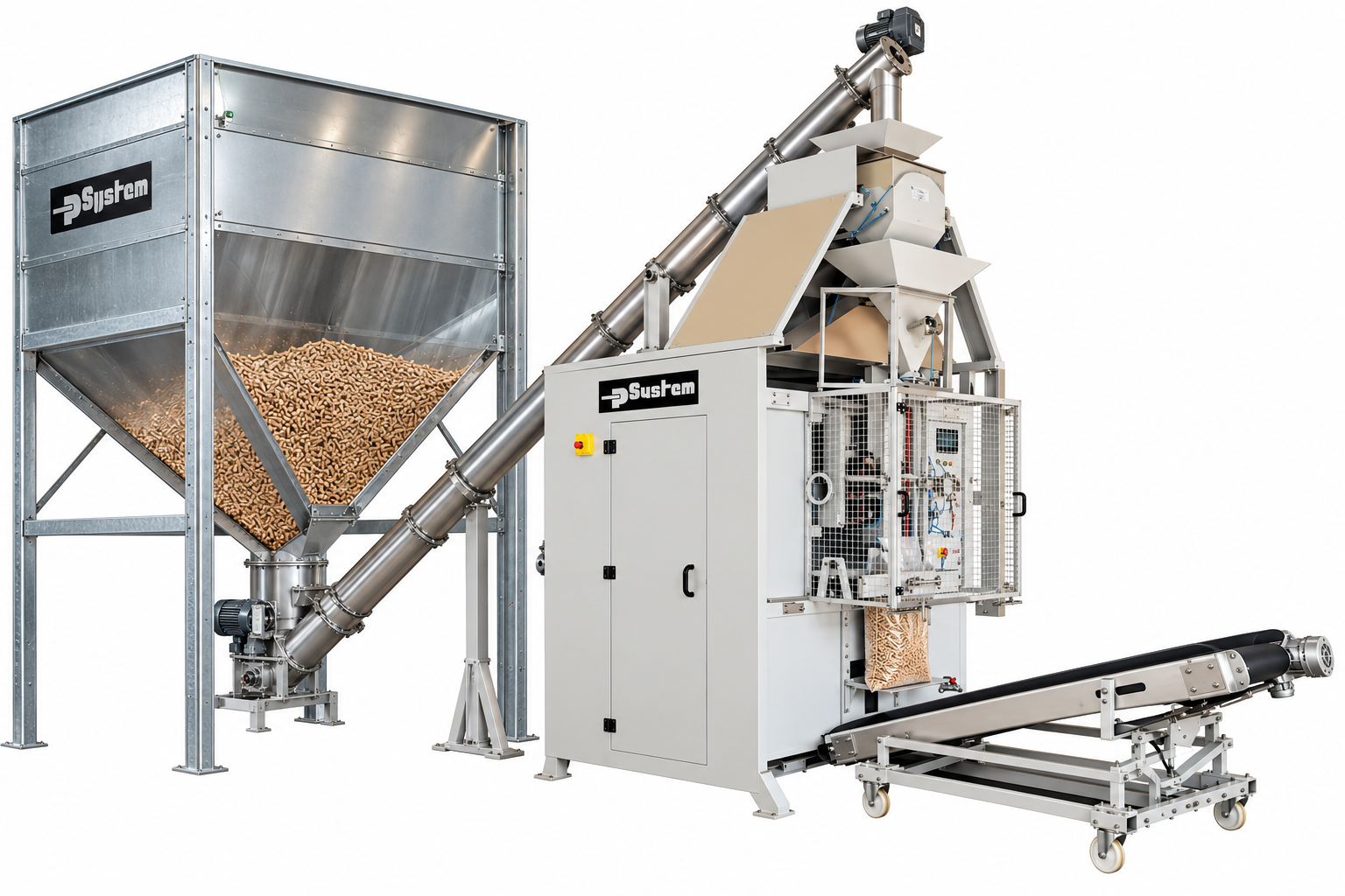 INSACCATRICE AUTOMATICA NUOVA P SYSTEM PER PELLET   in vendita - foto 5