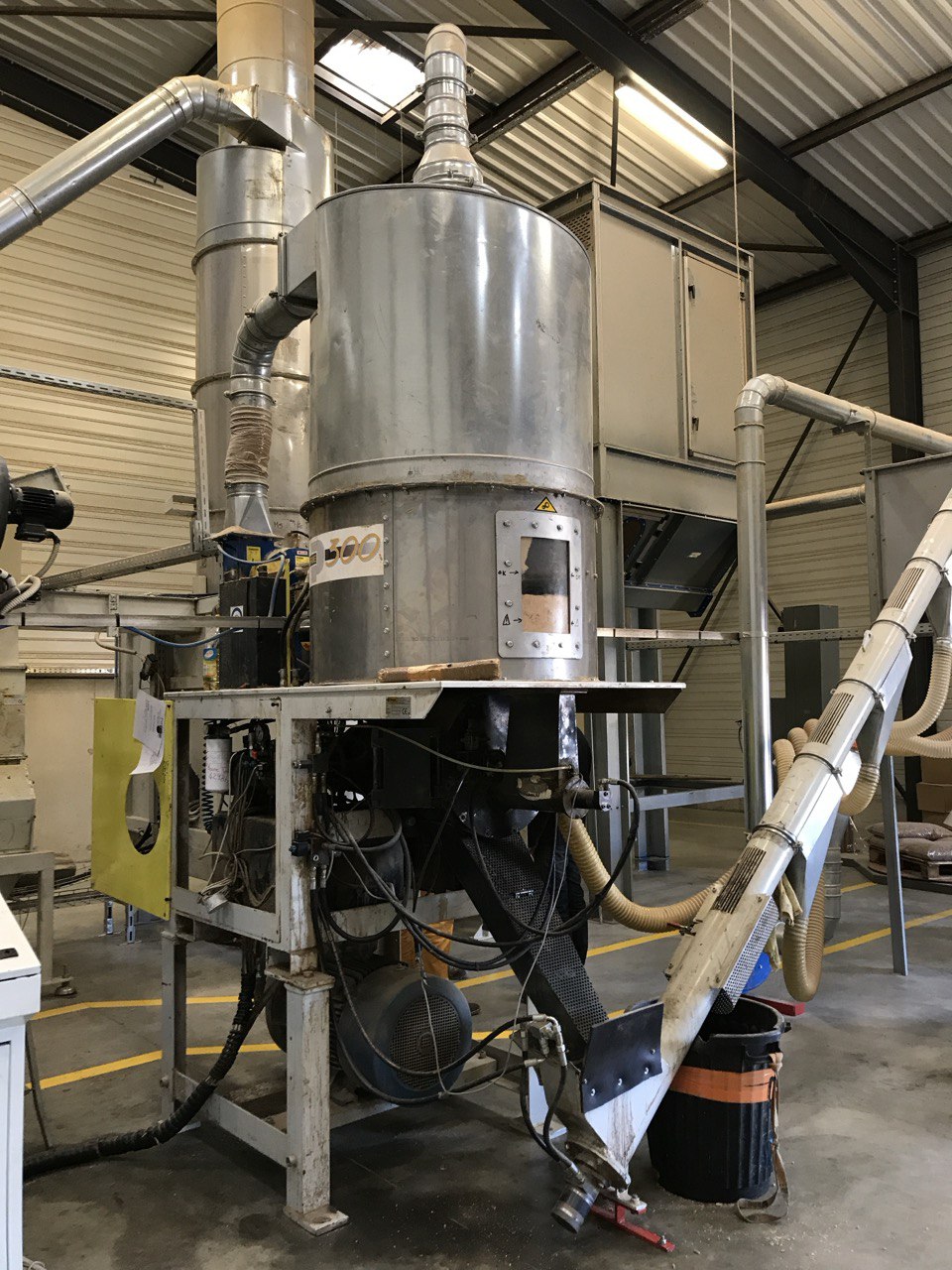 Pellettatrice oleodinamica 45 kW 500 kg/ora di pellet  in vendita - foto 2