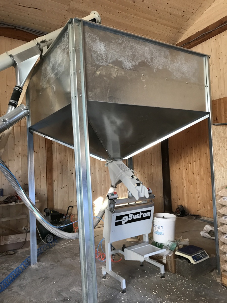 INSACCATRICE SEMIAUTOMATICA P SYSTEM nuova per pellet in vendita - foto 6