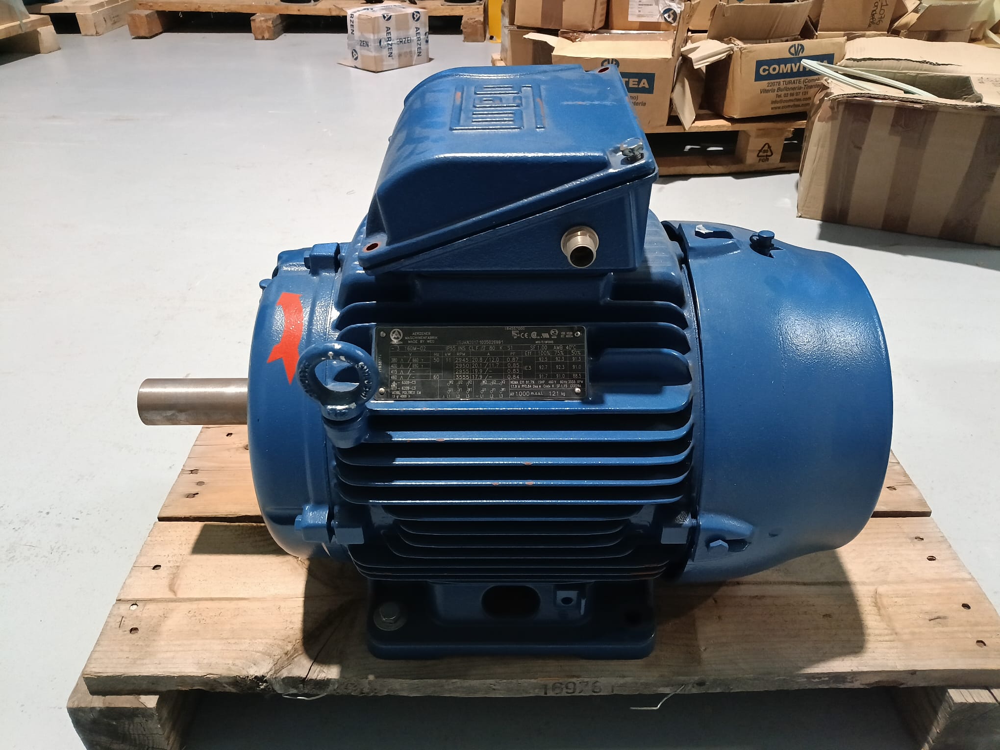 MOTORE WEG TRIFASE 2 POLI 11 kW in vendita - foto 5