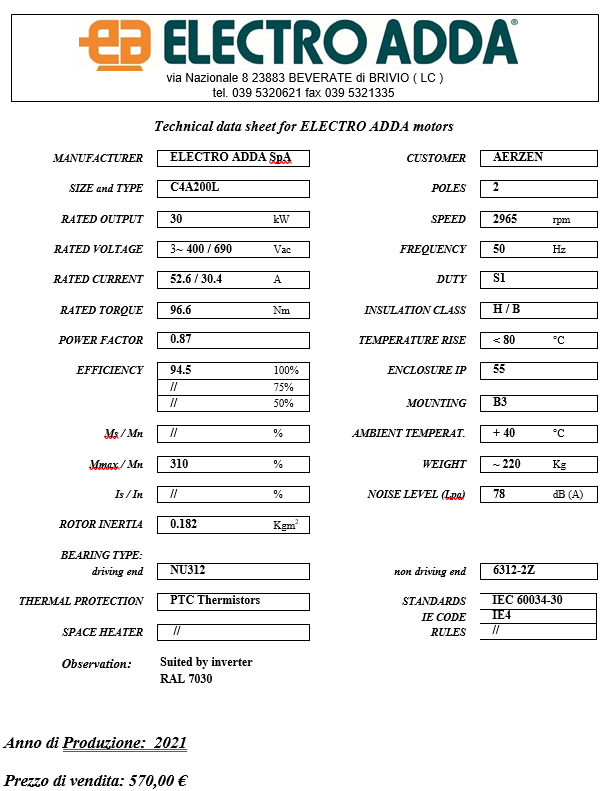 Varie meccanica in vendita