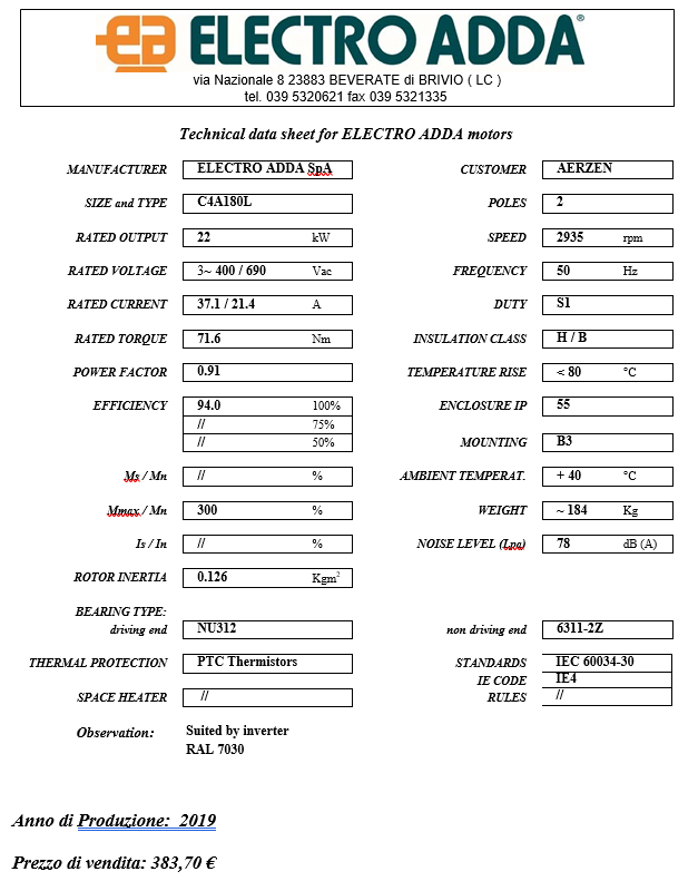 Varie meccanica in vendita
