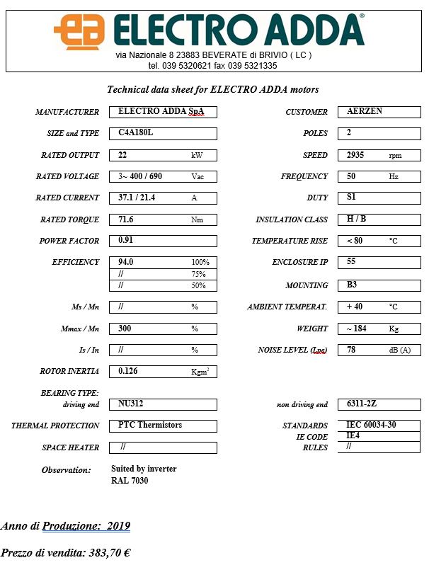 Varie meccanica in vendita