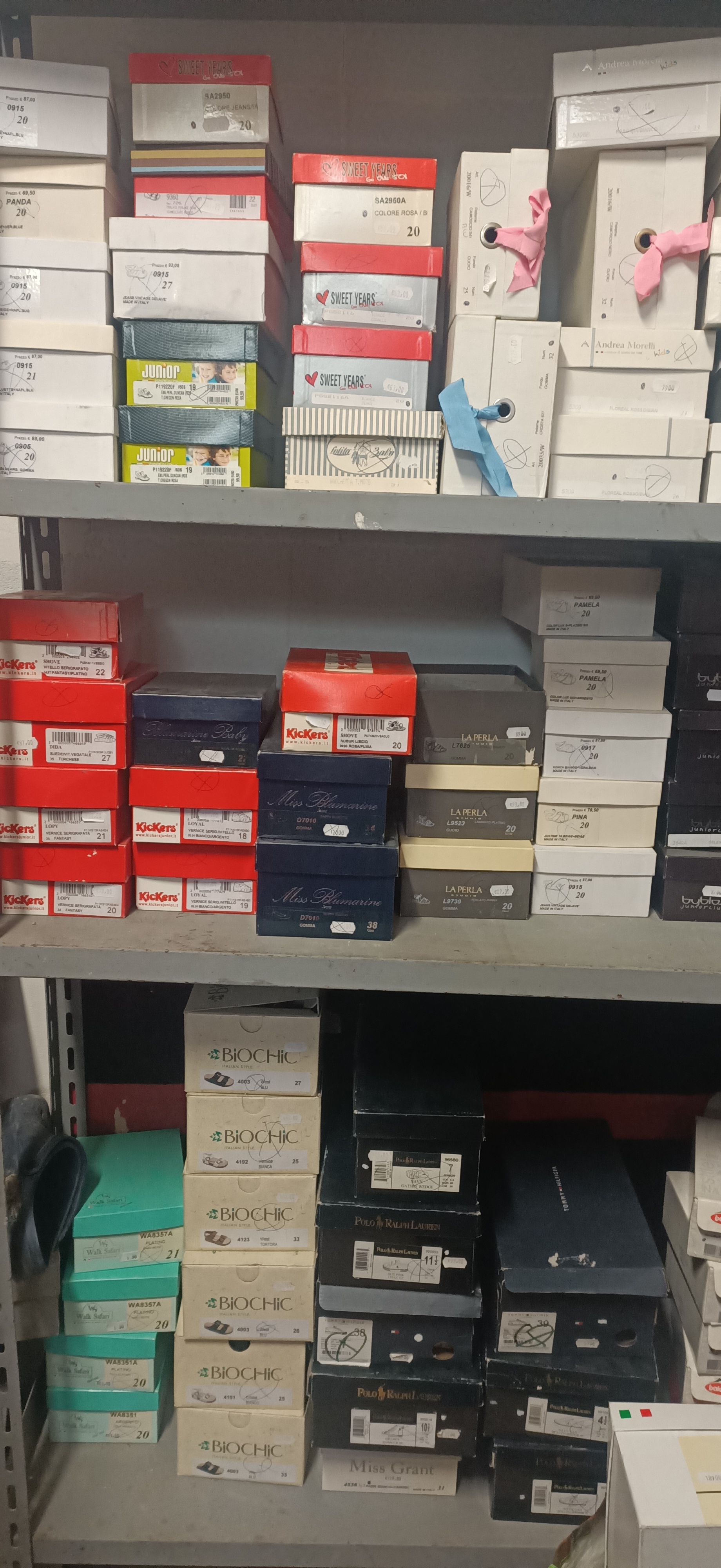 Stock scarpe nuove di marchi italiani  in vendita - foto 12