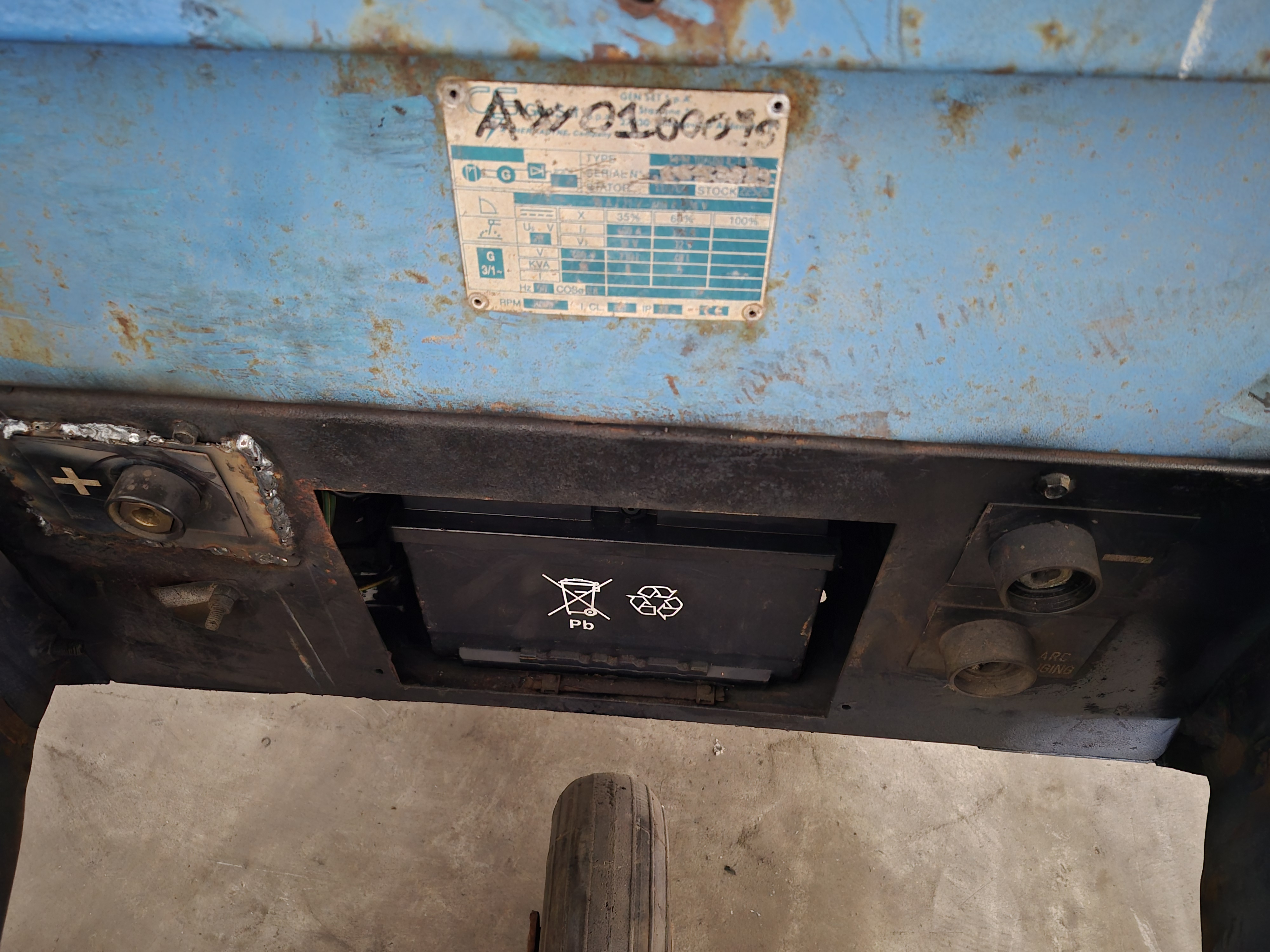 MOTOSALDATRICE USATA GENSET MPM 10/400 in vendita - foto 2