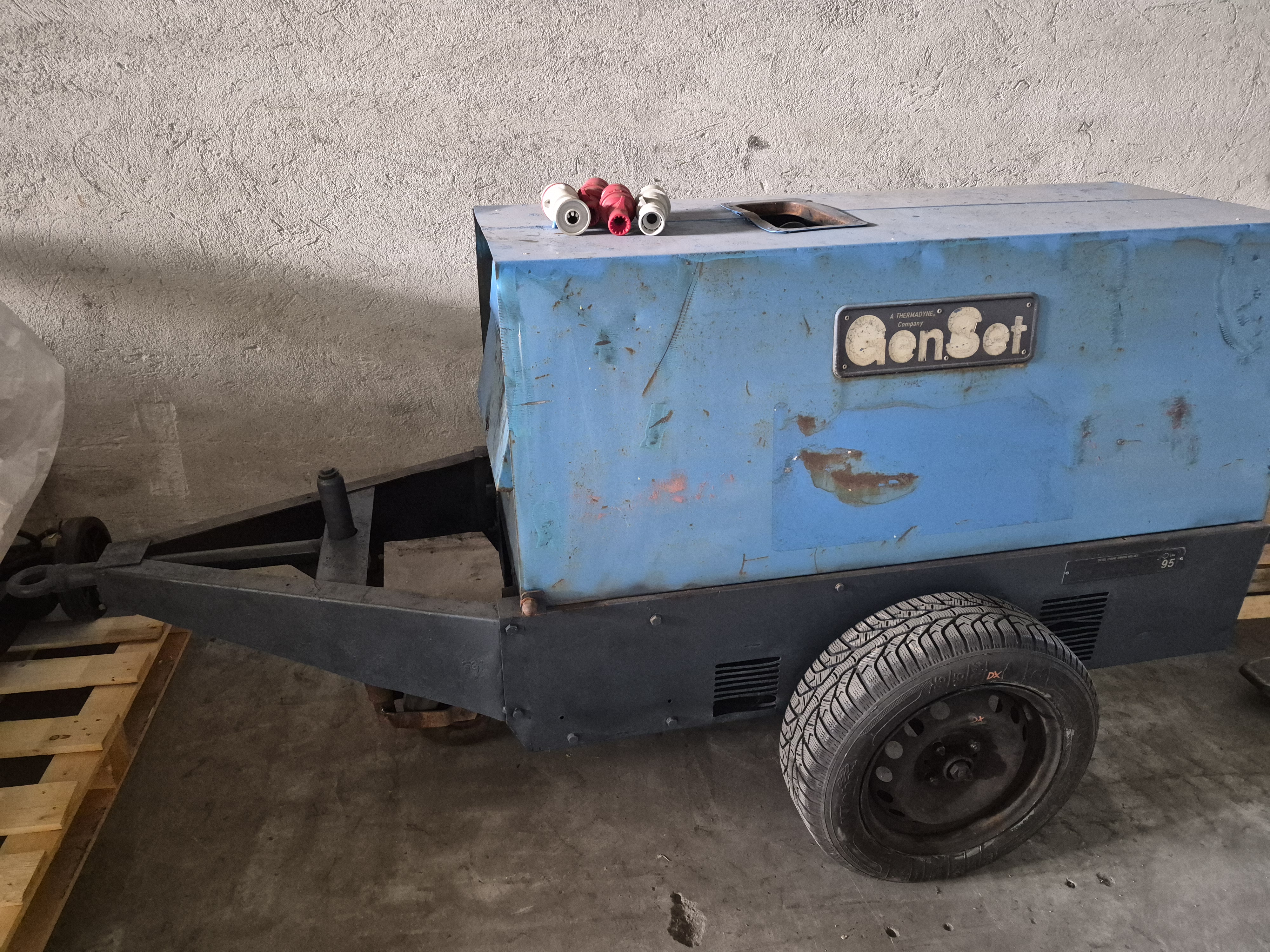 MOTOSALDATRICE USATA GENSET MPM 10/400 in vendita - foto 1