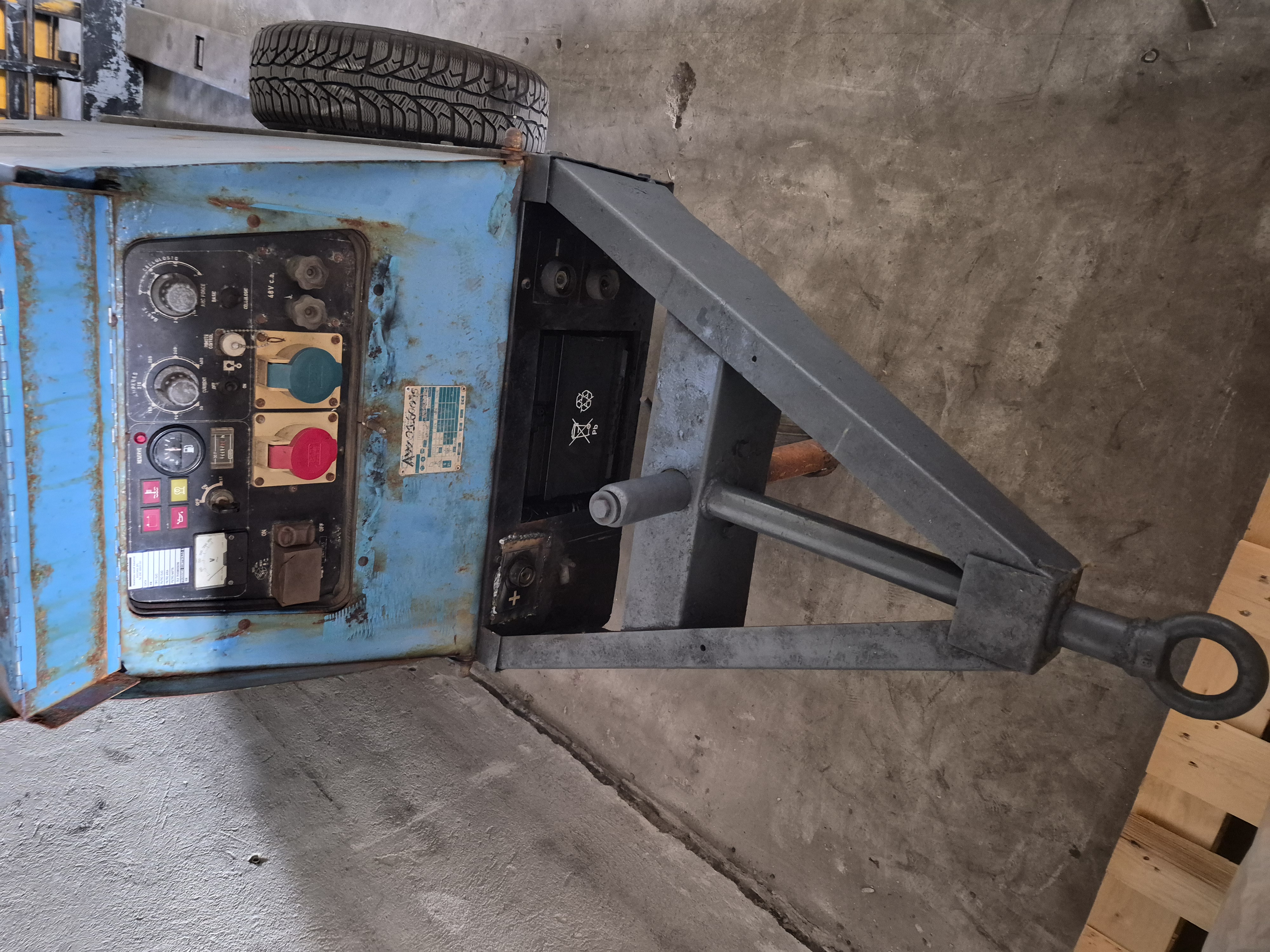 MOTOSALDATRICE USATA GENSET MPM 10/400 in vendita - foto 8