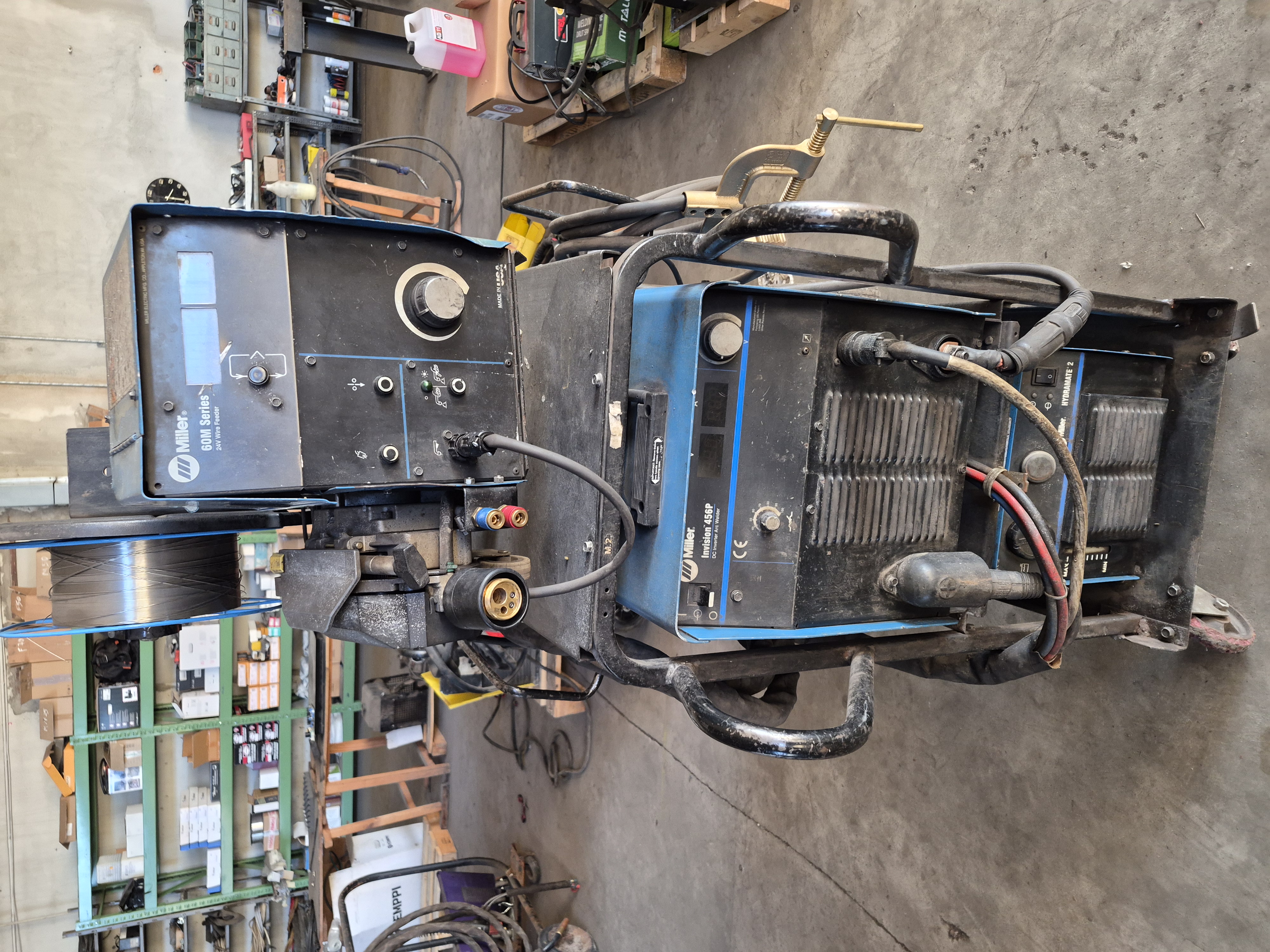 SALDATRICE USATA MILLER INVISION 456P COMPLETA in vendita - foto 2