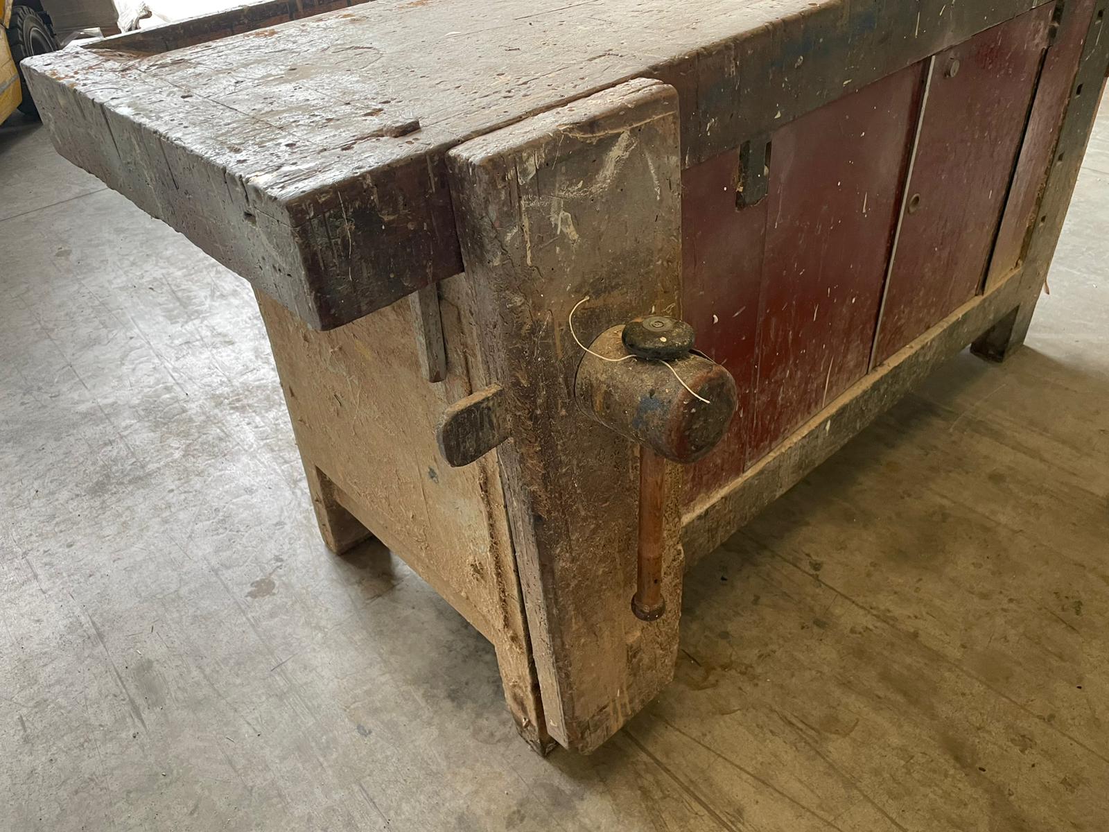 Tavolo falegname banco in legno in vendita - foto 4