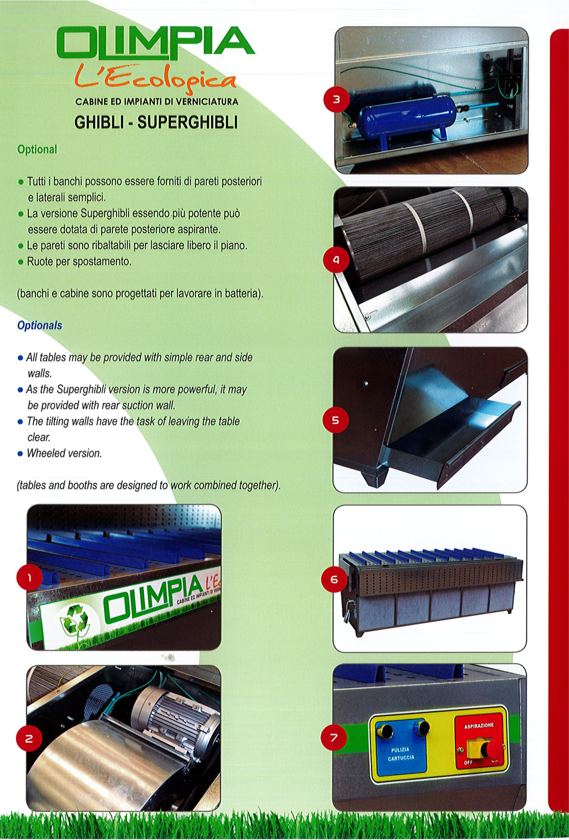 banchi per carteggiare Autopulenti in vendita - foto 4