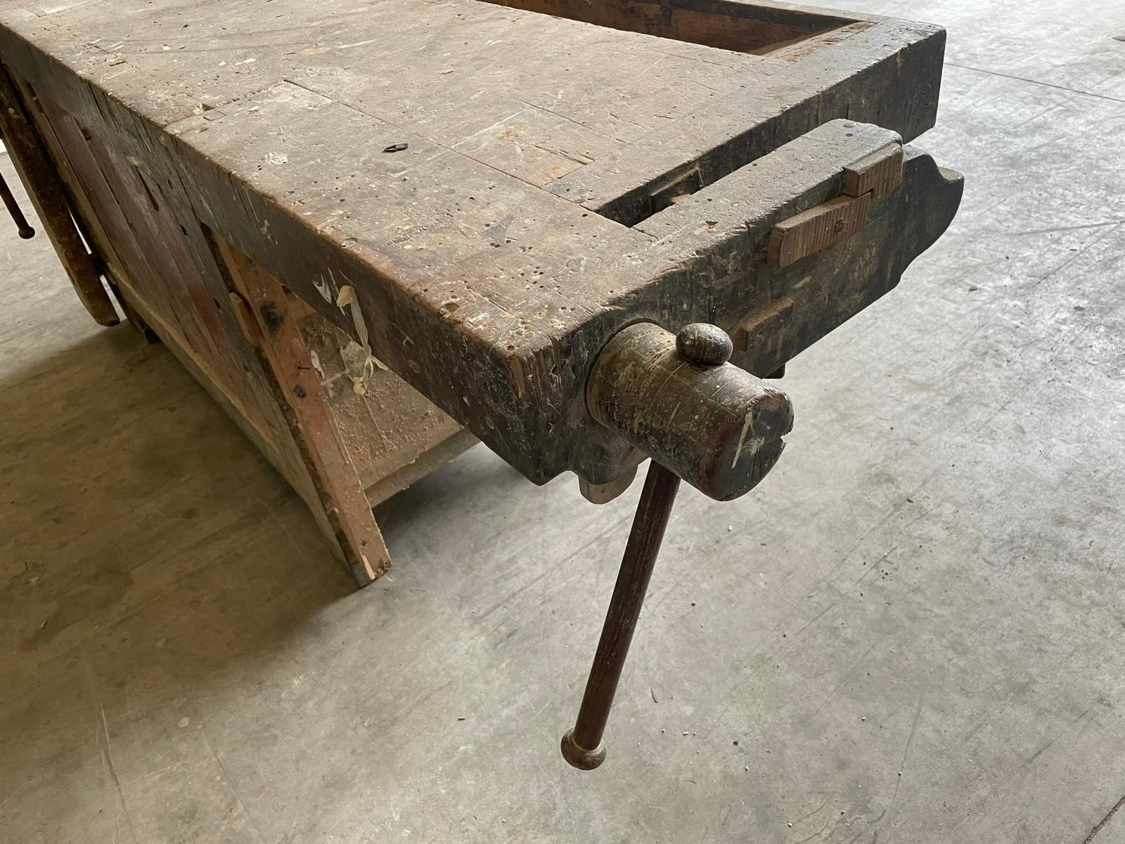 Tavolo falegname banco in legno in vendita - foto 2