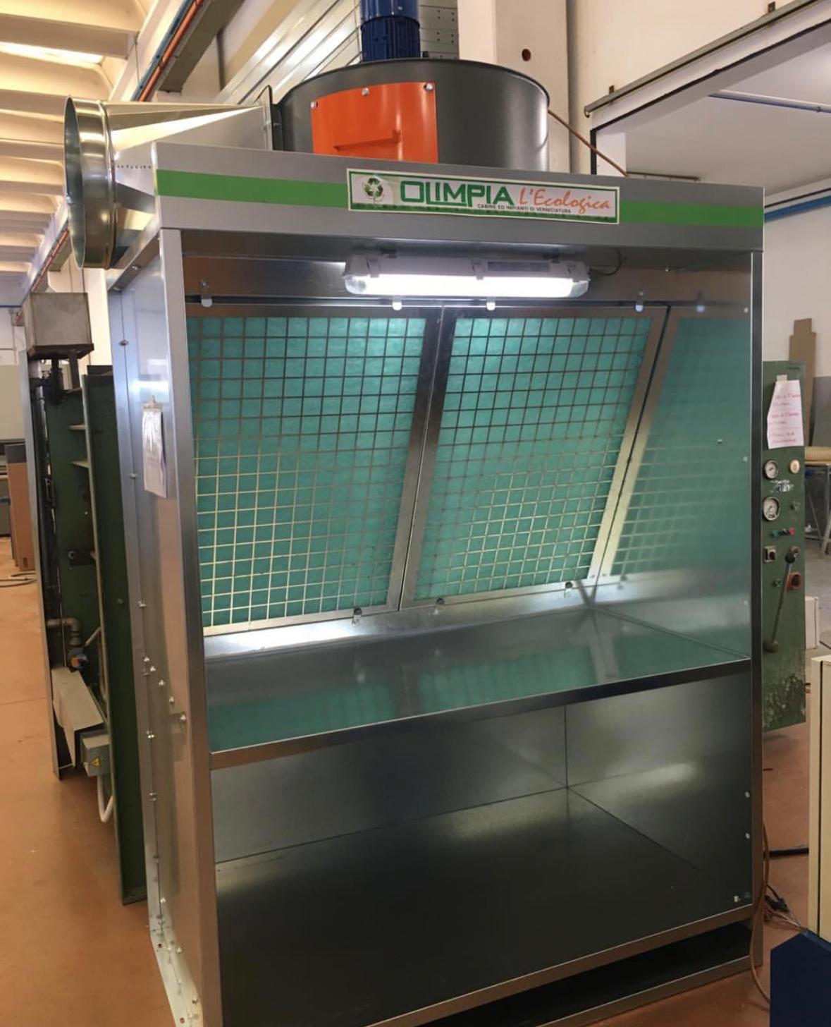 cabina per prove colori pulitura attrezzi in vendita - foto 2