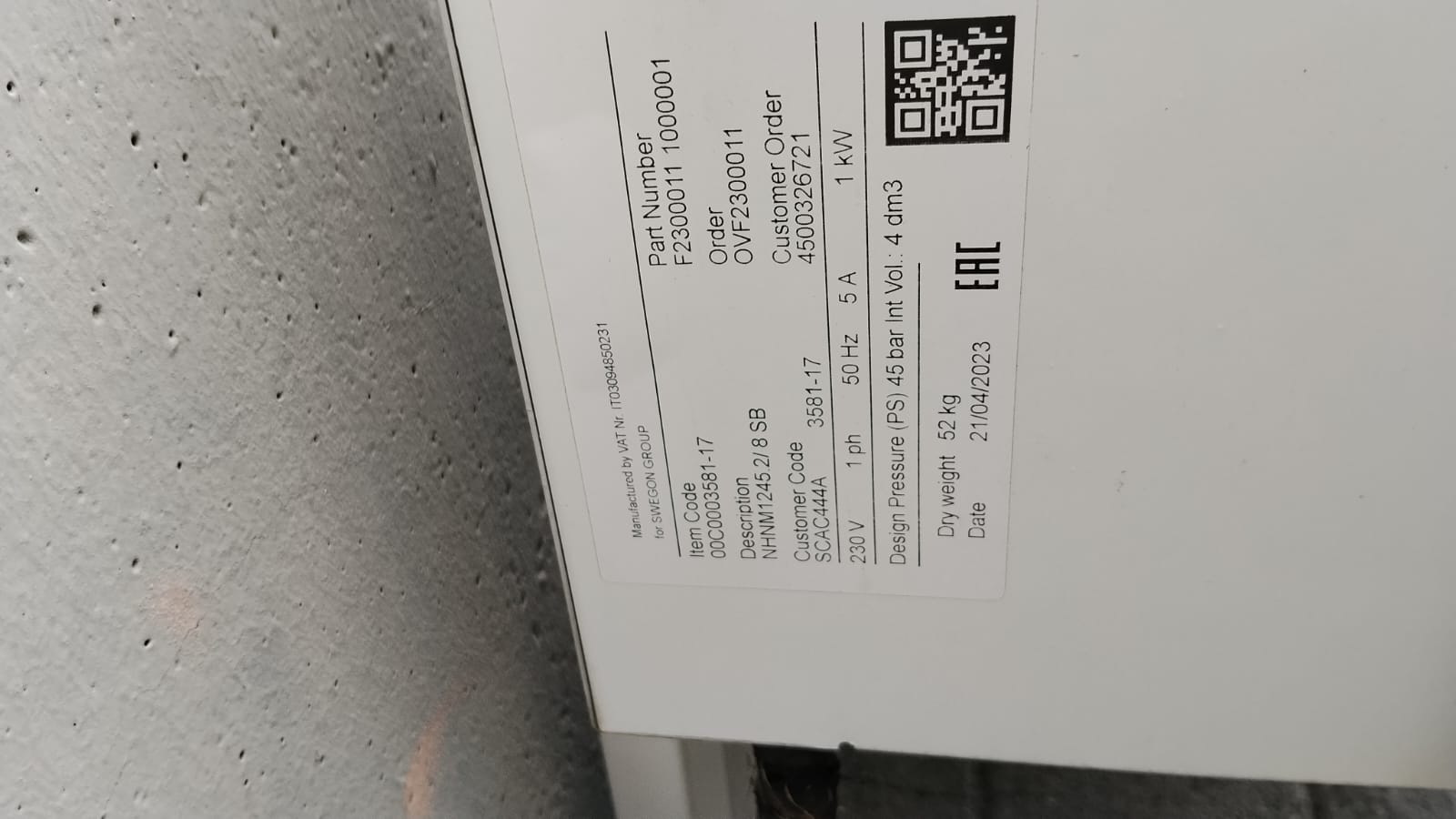 Chiller BlueBox Datatech OEDA 22.1 CO in vendita - foto 2