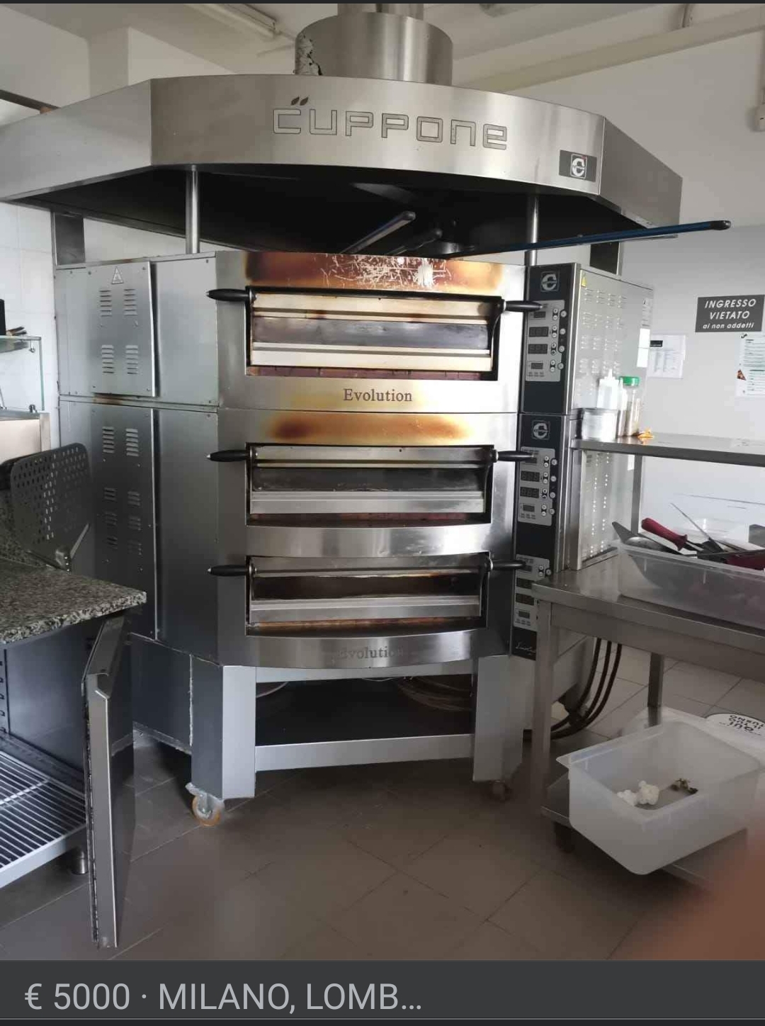 Forno Cuppone Evo pizza 3 camere  in vendita - foto 1