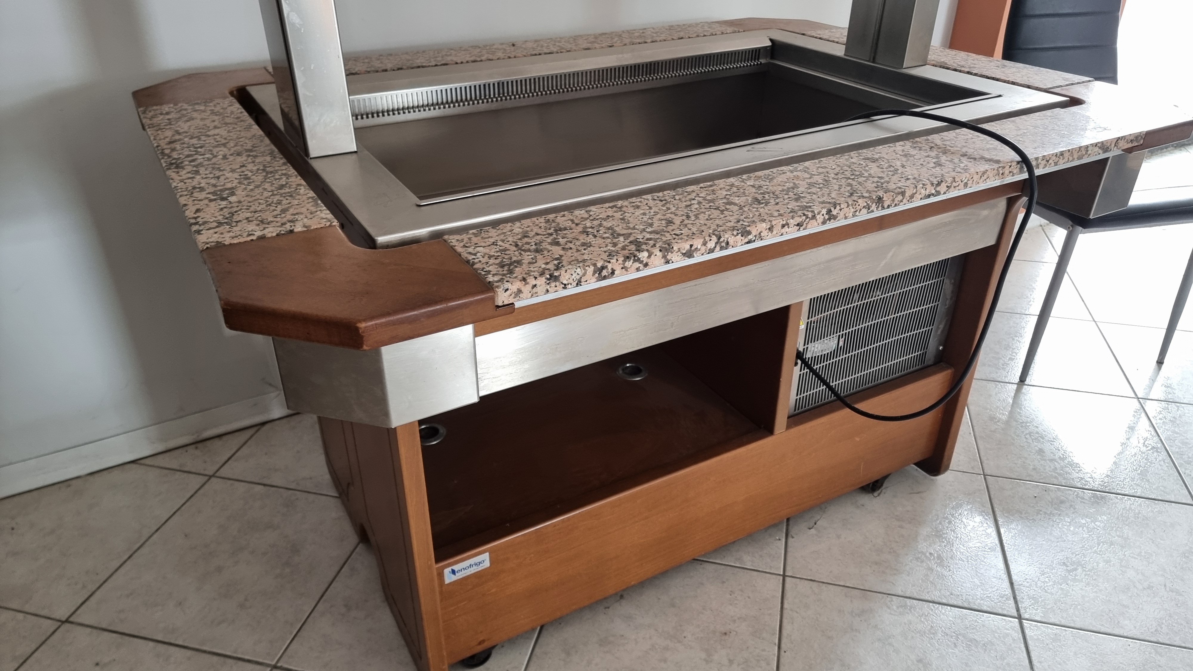 Espositore vasca buffet caldo / freddo enofrigo in vendita - foto 4