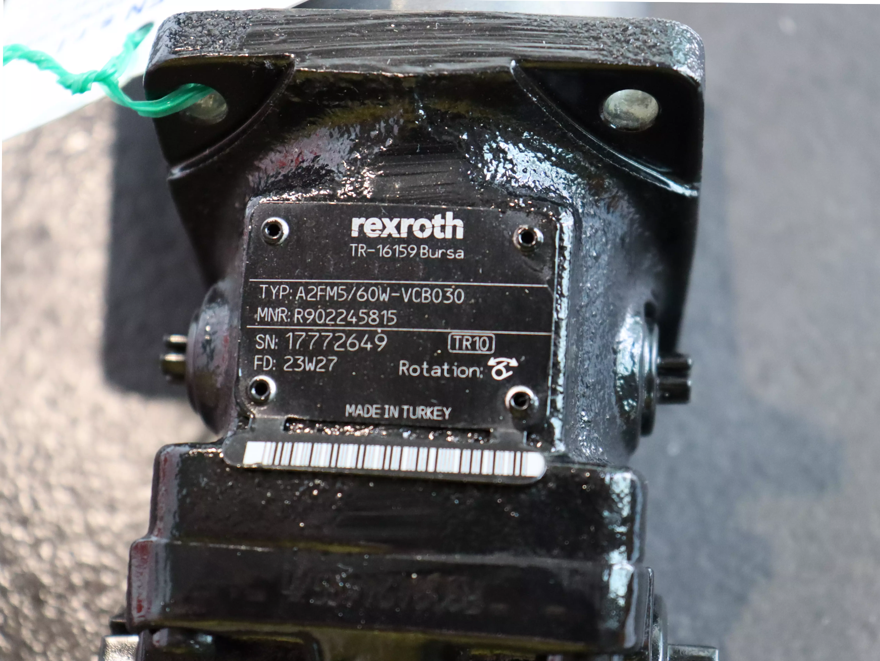 Motore Rexroth A2FM5/60W-VCB030 in vendita - foto 3