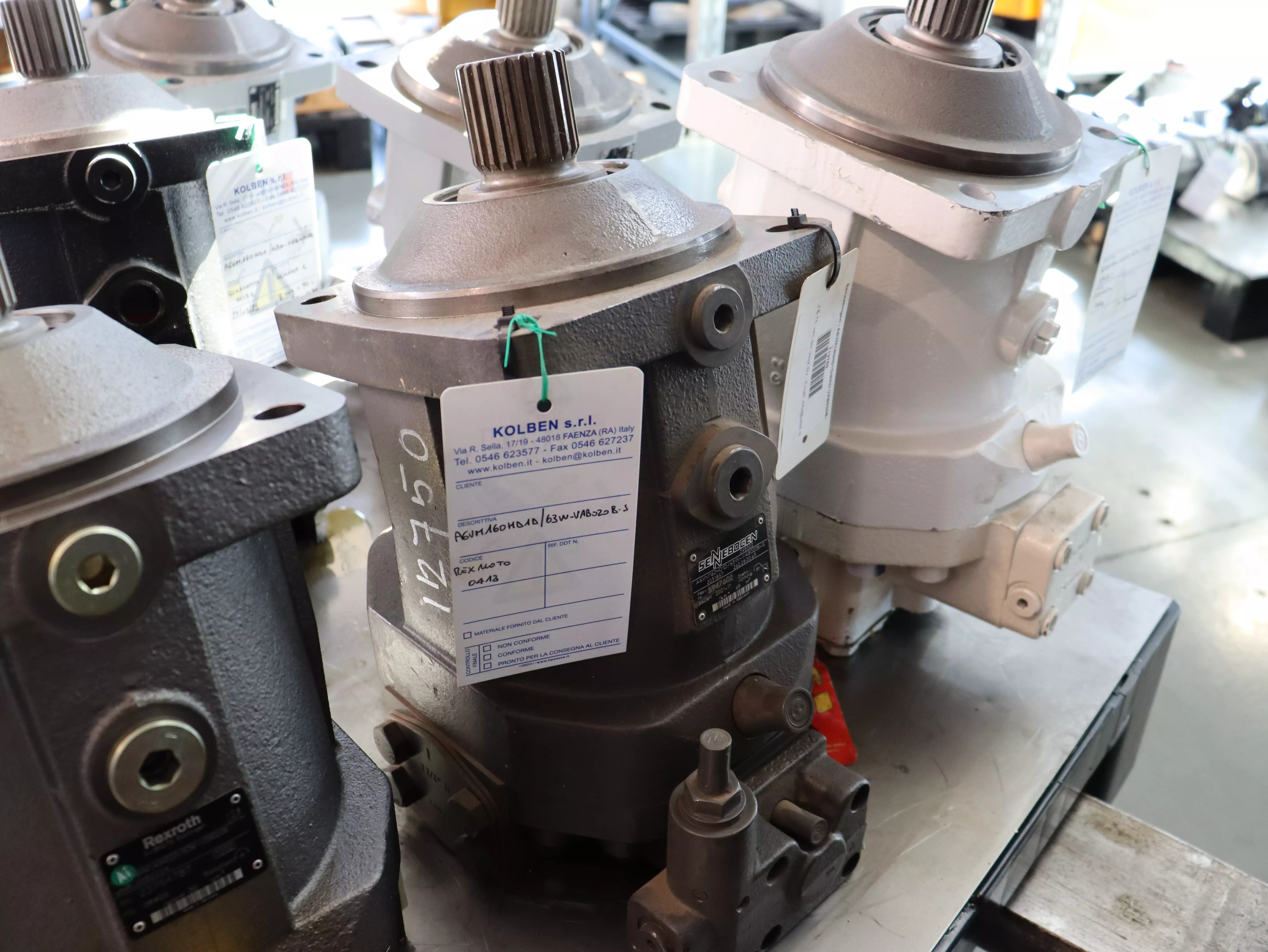 Motore Rexroth A6VM160HD1D/63W-VAB020B-S in vendita - foto 1