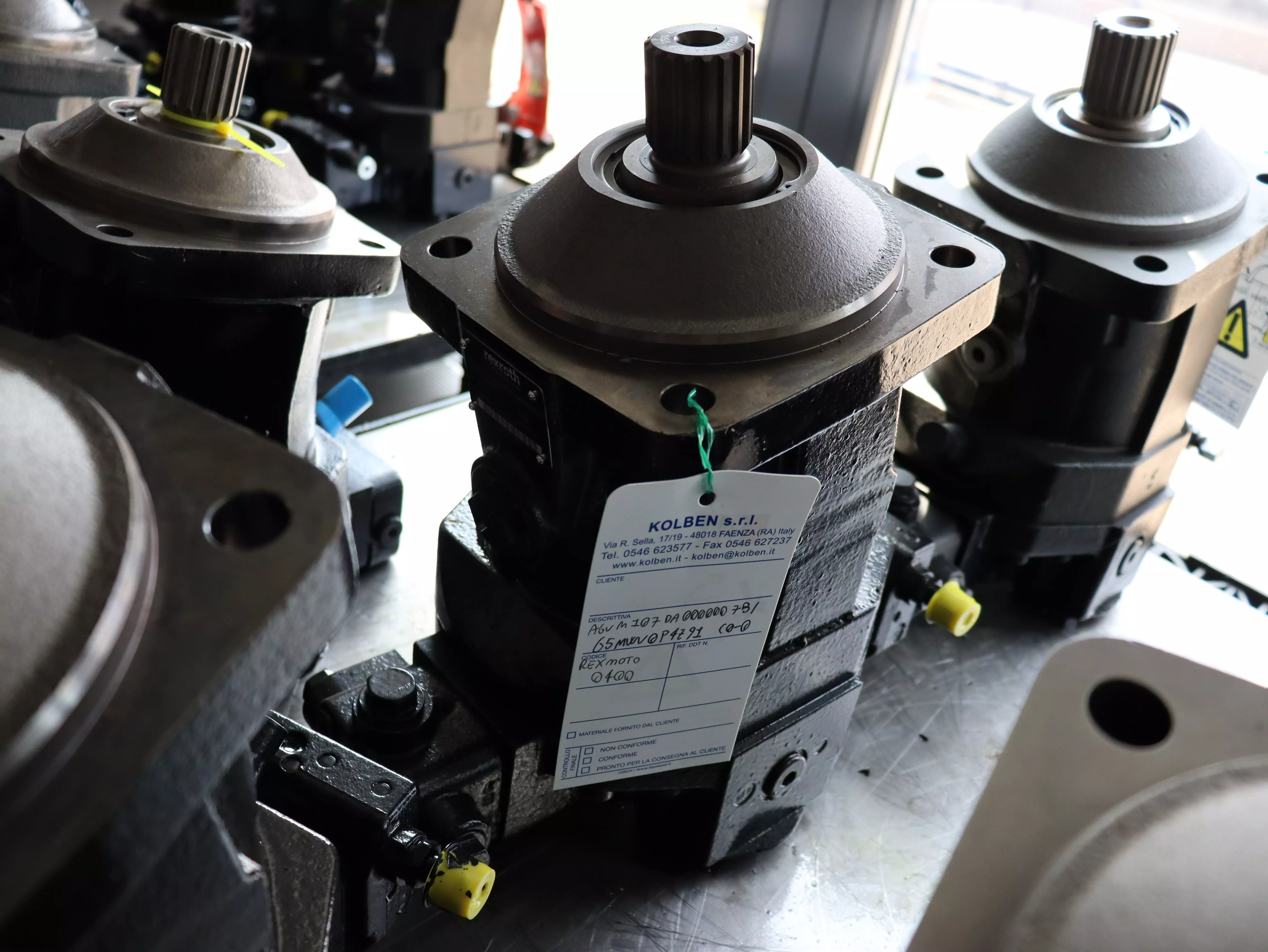 Motore Rexroth A6VM107DA0000007B/65MWV0P4Z91 C0-0 in vendita - foto 1