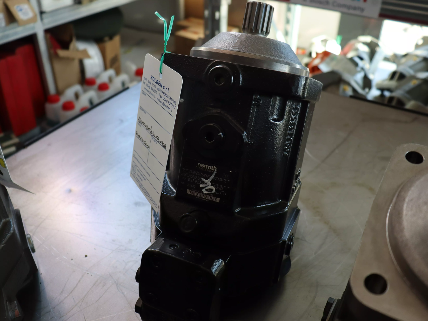 Motore Rexroth A6VM55HA1T/63W-VZB01700A-S in vendita - foto 3