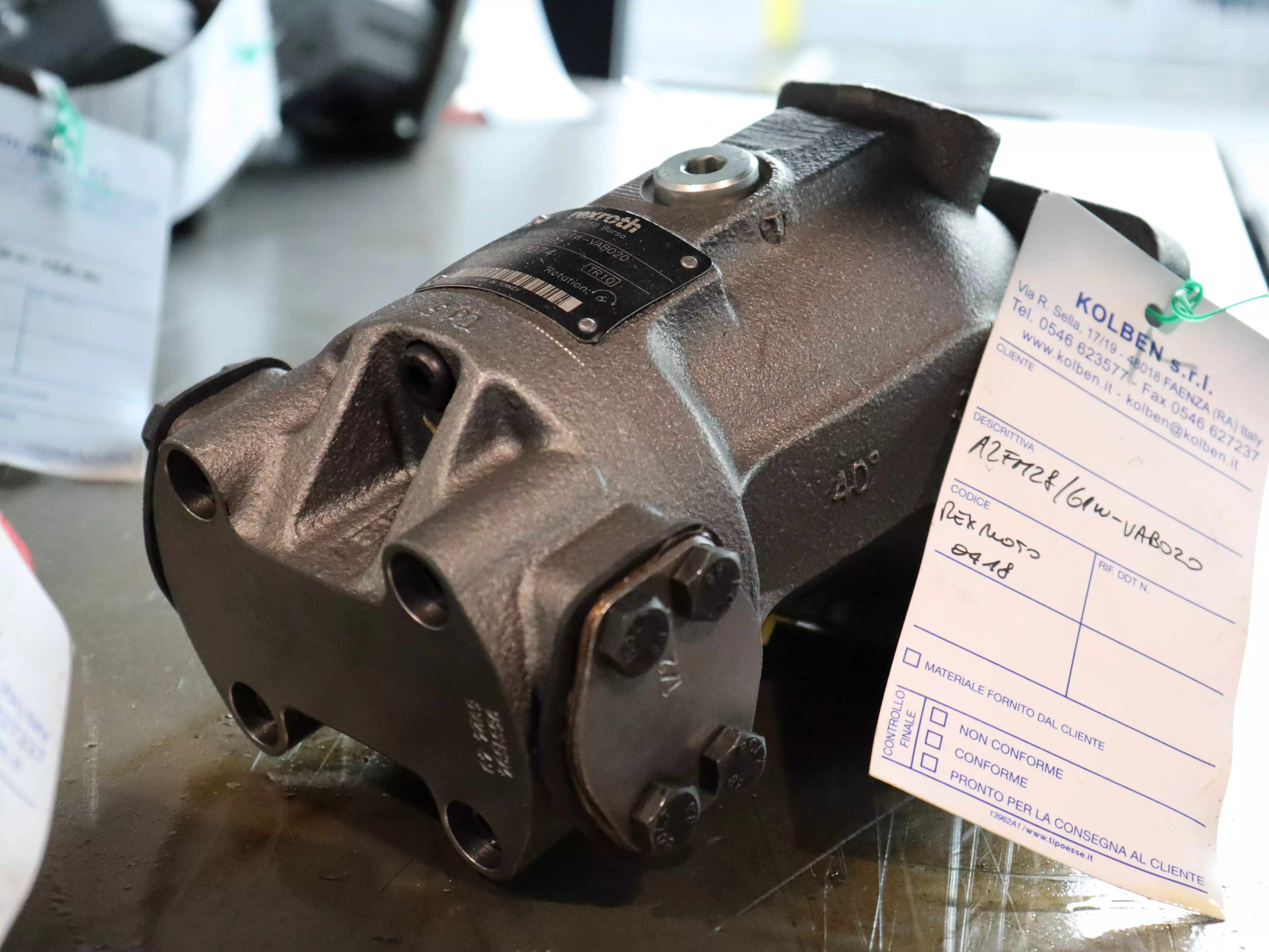 Motore Rexroth A2FM28/61W-VAB020 in vendita - foto 2