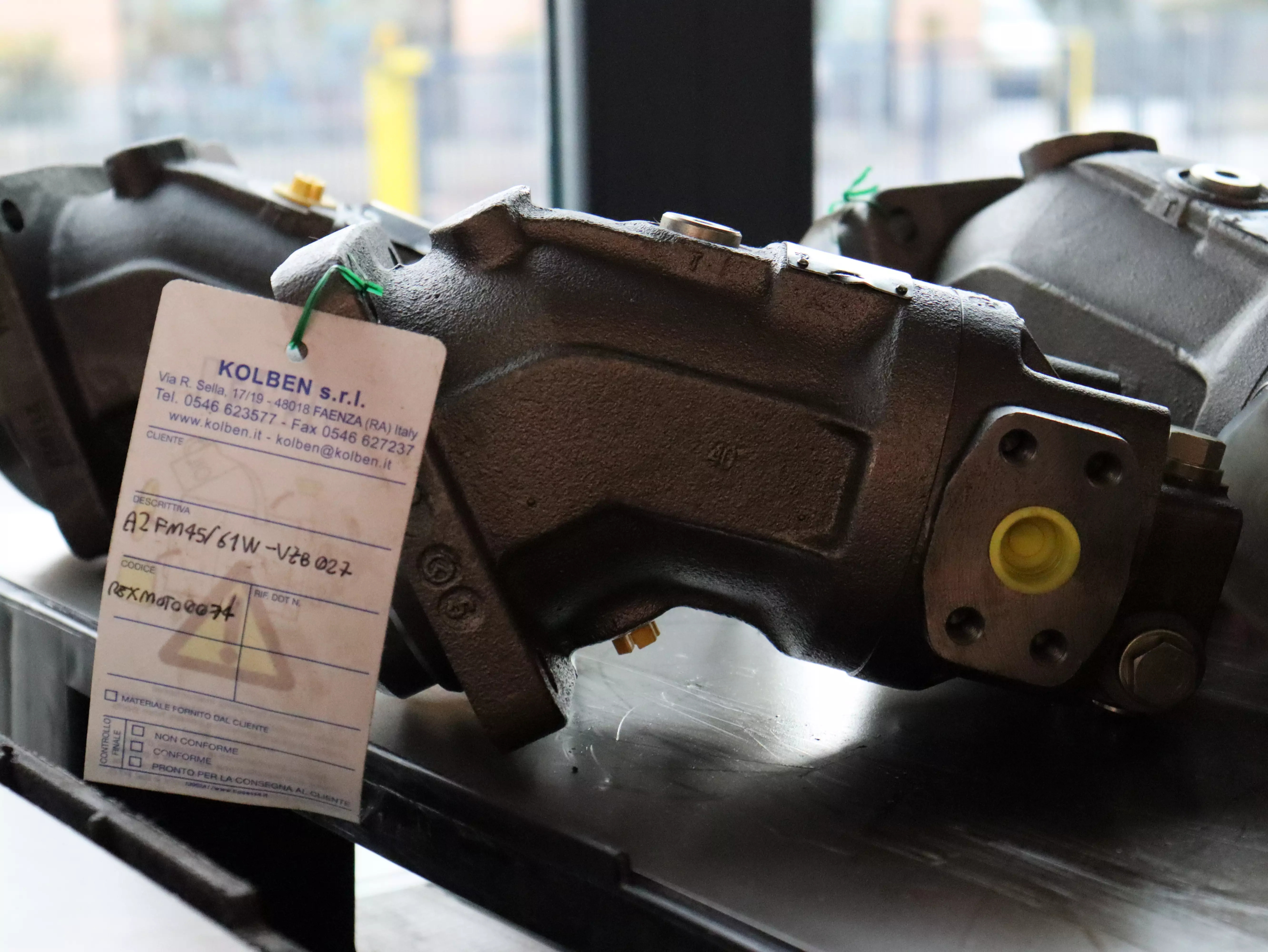 Motore oleodinamico Rexroth A2FM45/61W-VZB027 in vendita - foto 3