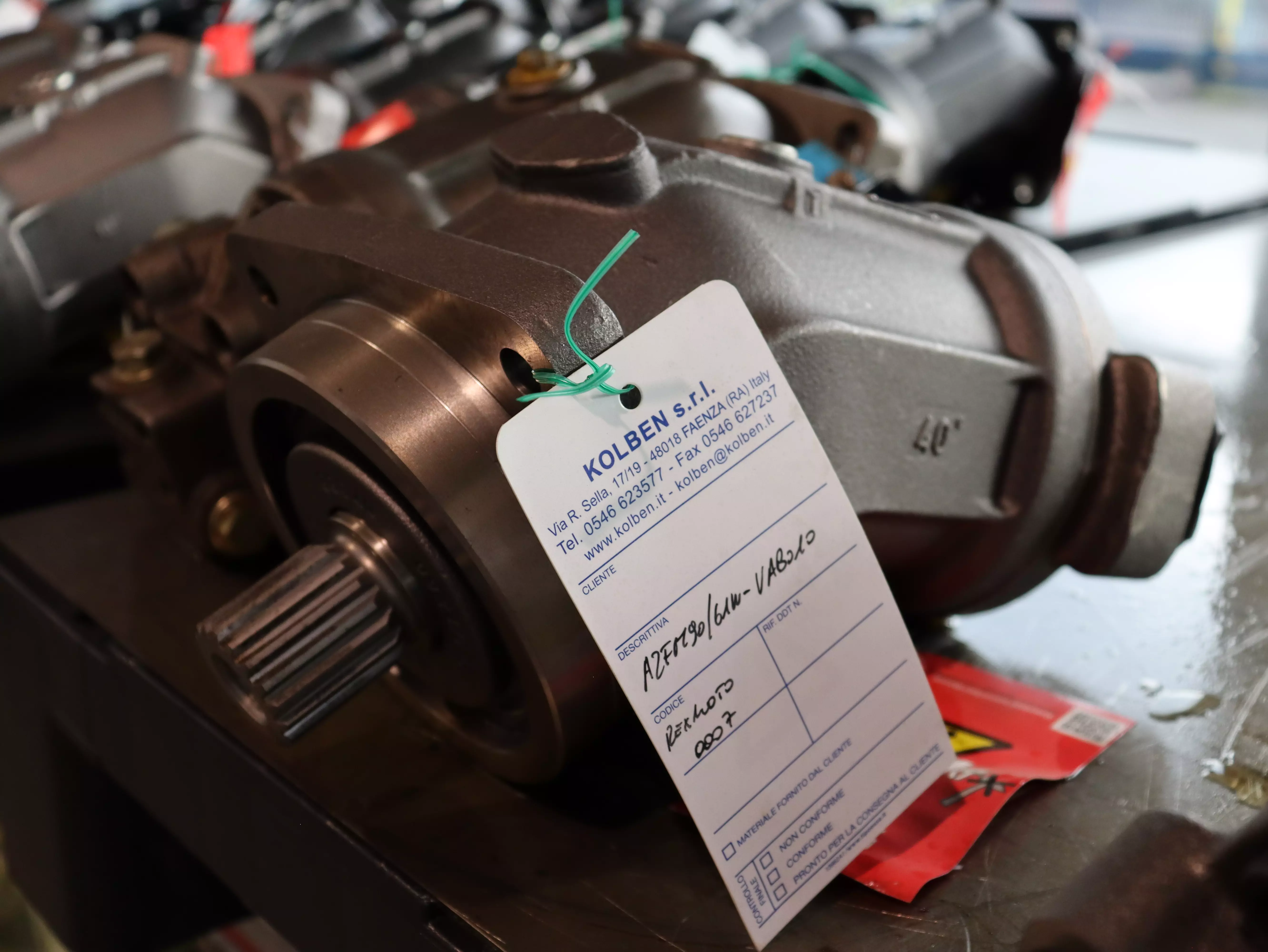 Motore oleodinamico Rexroth A2FM90/61W-VAB010 in vendita - foto 1