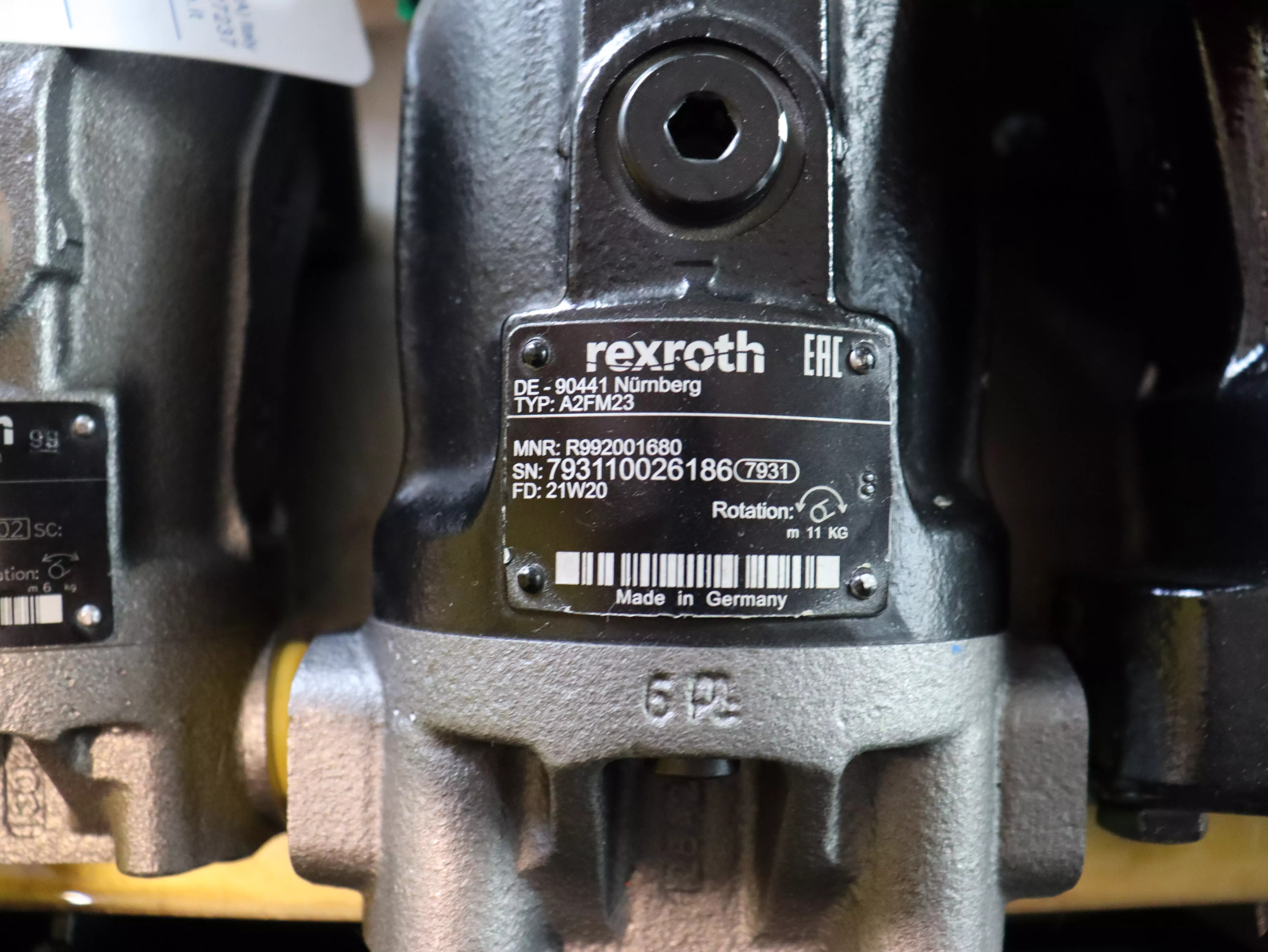 Motore Rexroth A2FM23/61W-VAB030 in vendita - foto 2