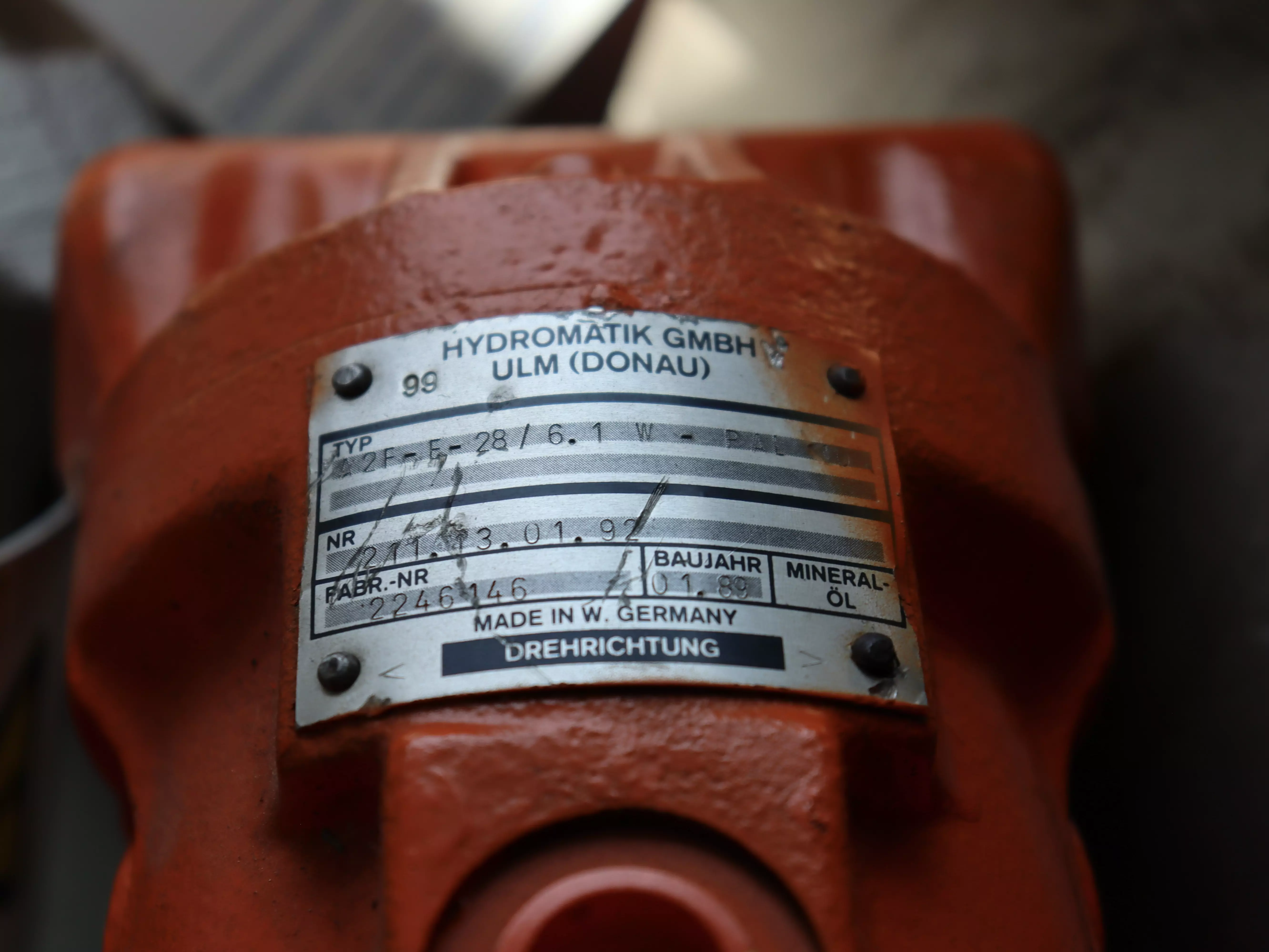 Motore oleodinamico Rexroth A2FE28/61W-PAL100 in vendita - foto 3