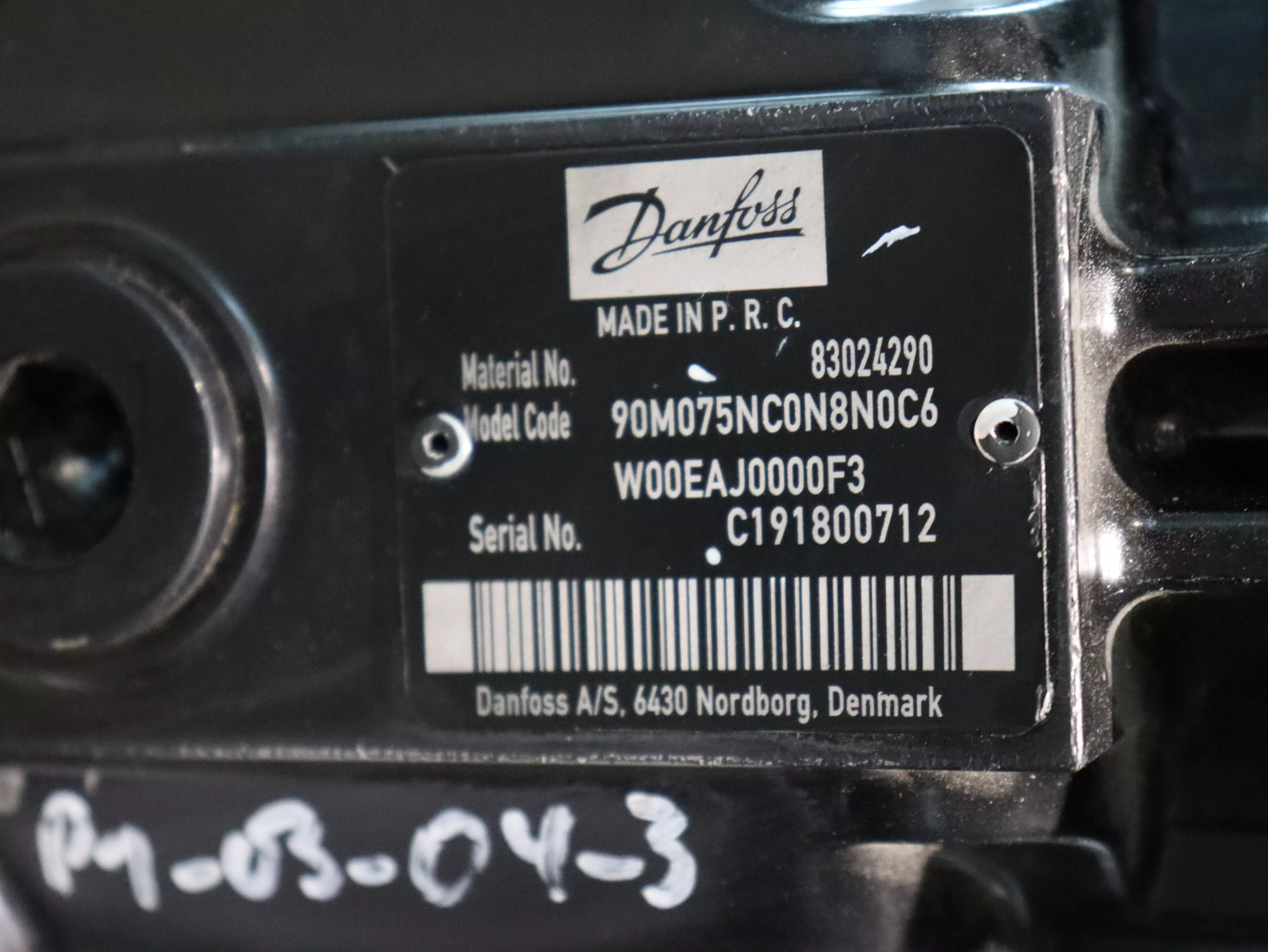 Motore Danfoss 90M075NC0N8N0C6W00EAJ0000F3 in vendita - foto 2