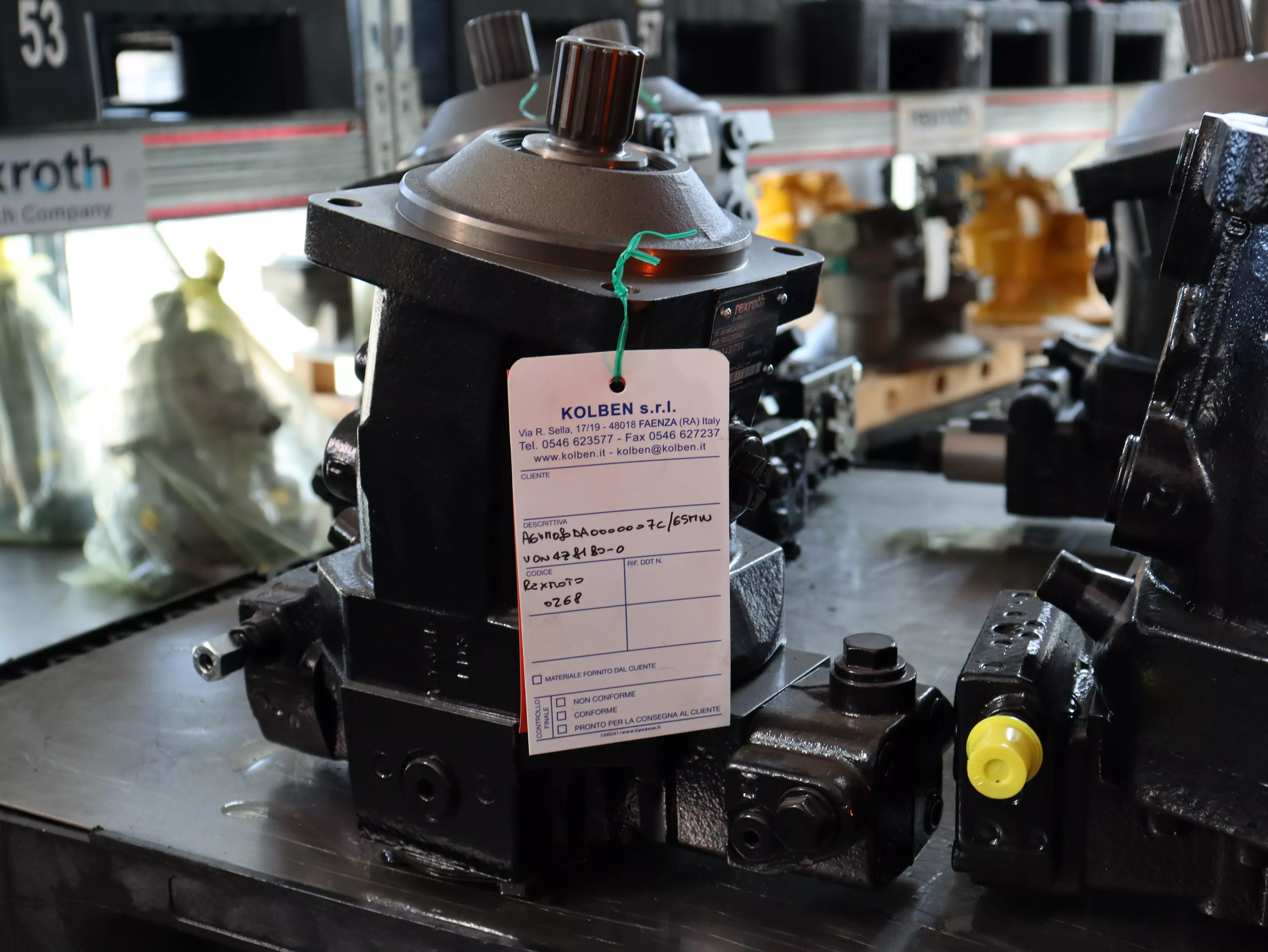 Motore Rexroth A6VM080DA0000007C/65MWV0N4Z81B0-0 in vendita - foto 2