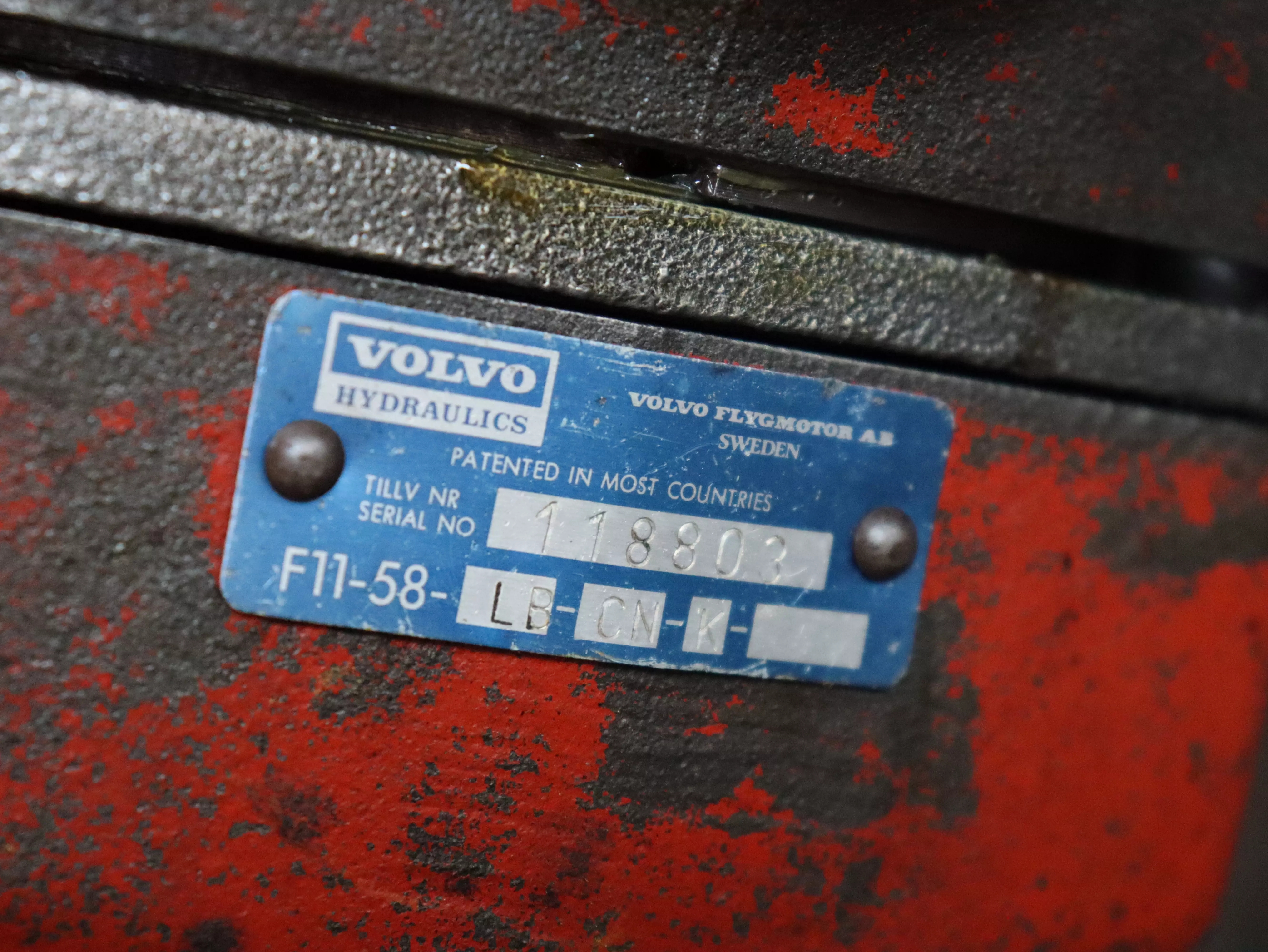 Motore oleodinamico Parker F11 58 LB CN K in vendita - foto 3