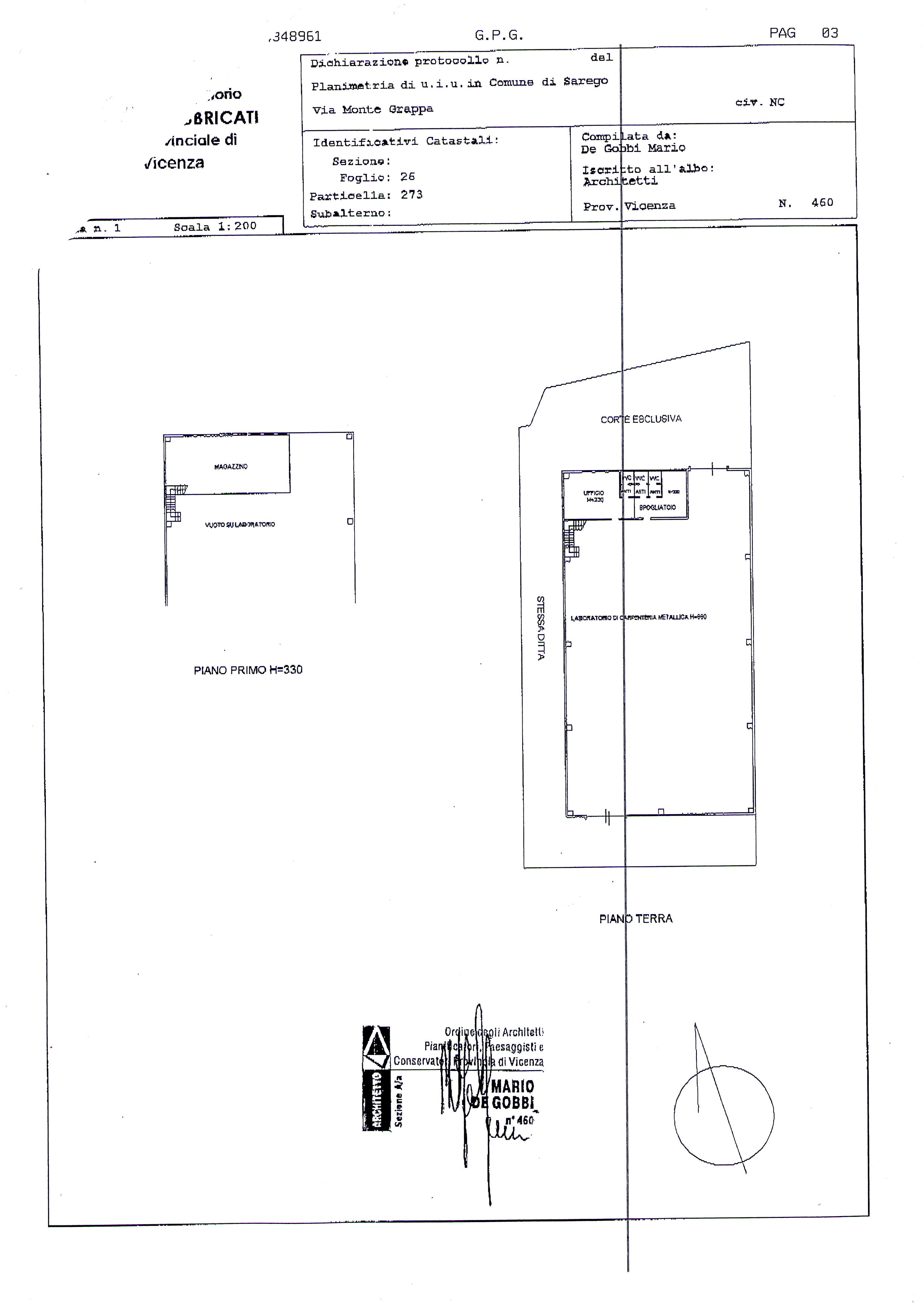 Capannone di 920mq H.7,5mt su area di 1.500mq  in vendita - foto 2