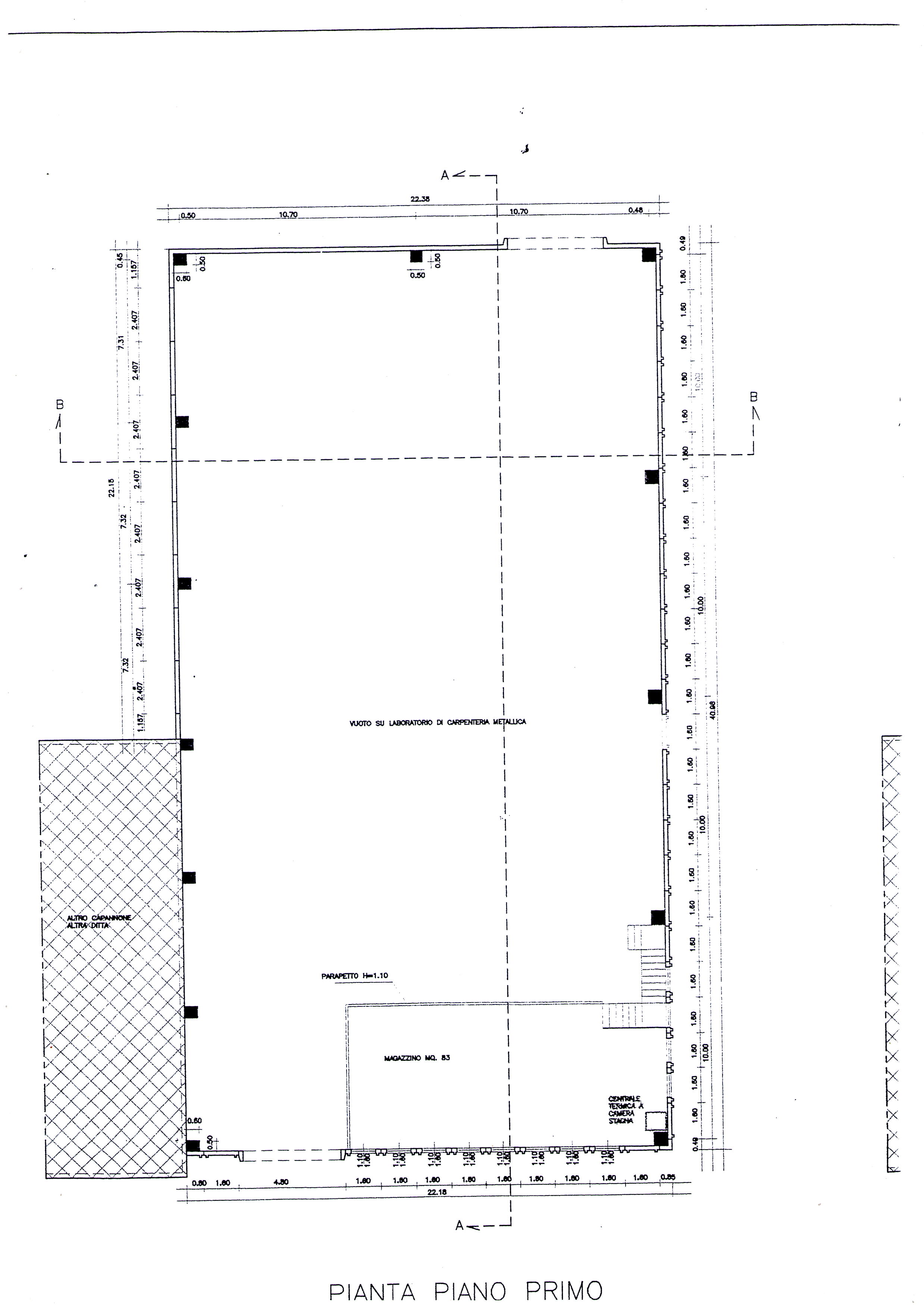 Capannone di 920mq H.7,5mt su area di 1.500mq  in vendita - foto 4