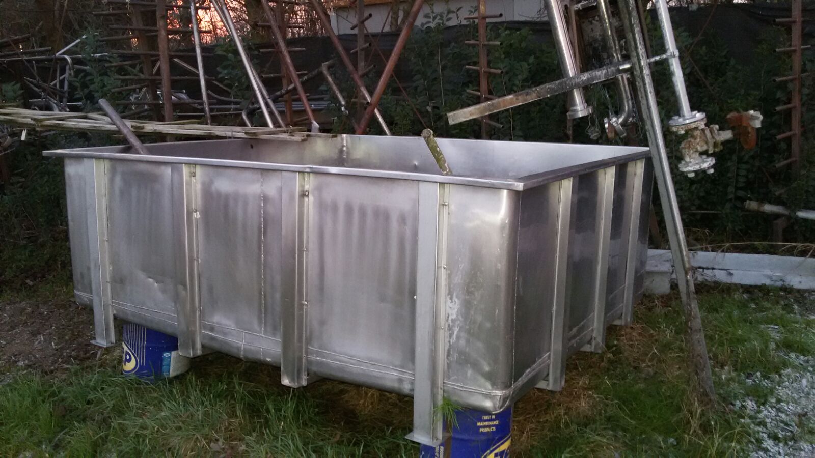 Vasca in acciaio inox  in vendita - foto 1